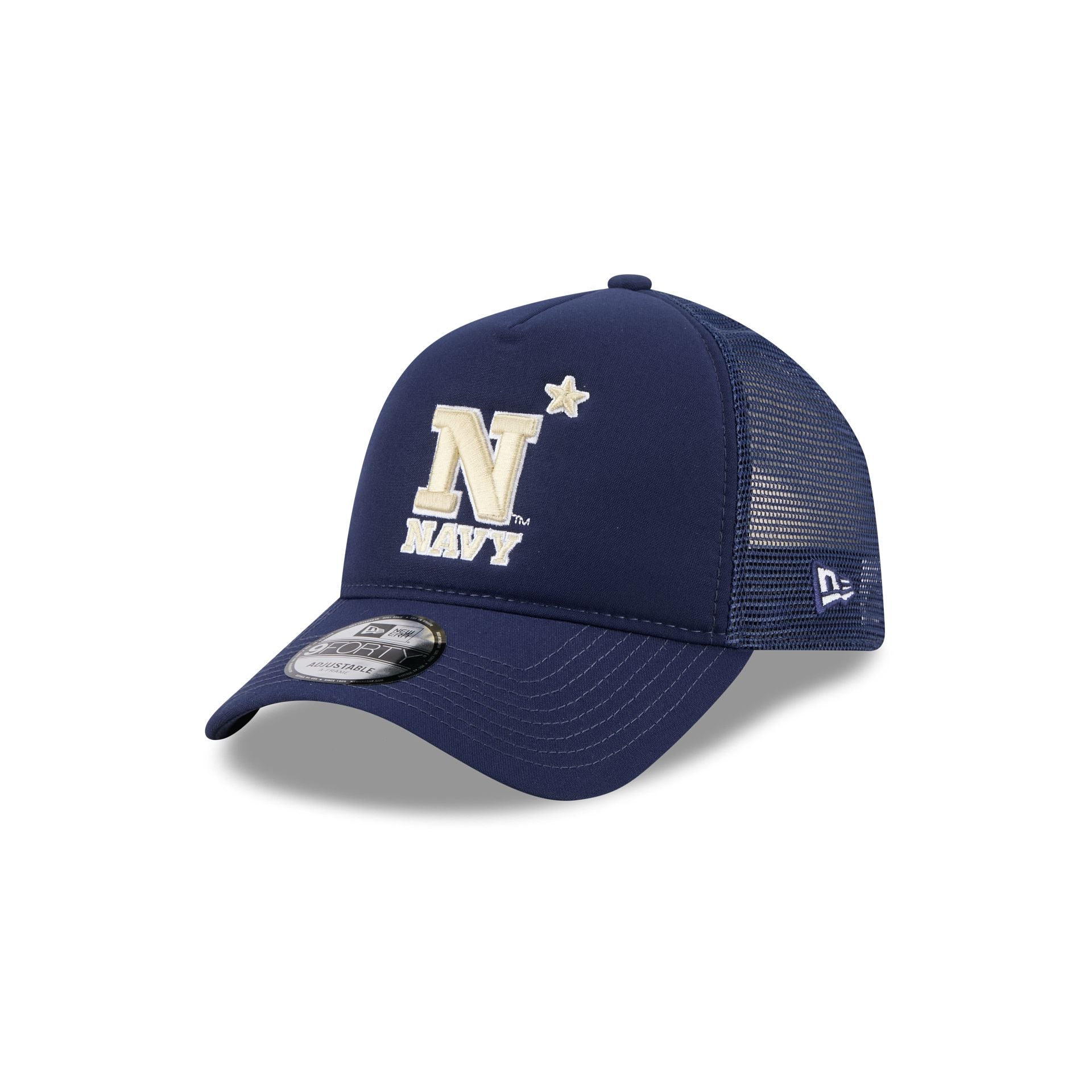 Navy Midshipmen Go-To 9FORTY A-Frame Trucker Hat - Nextgenmallstore