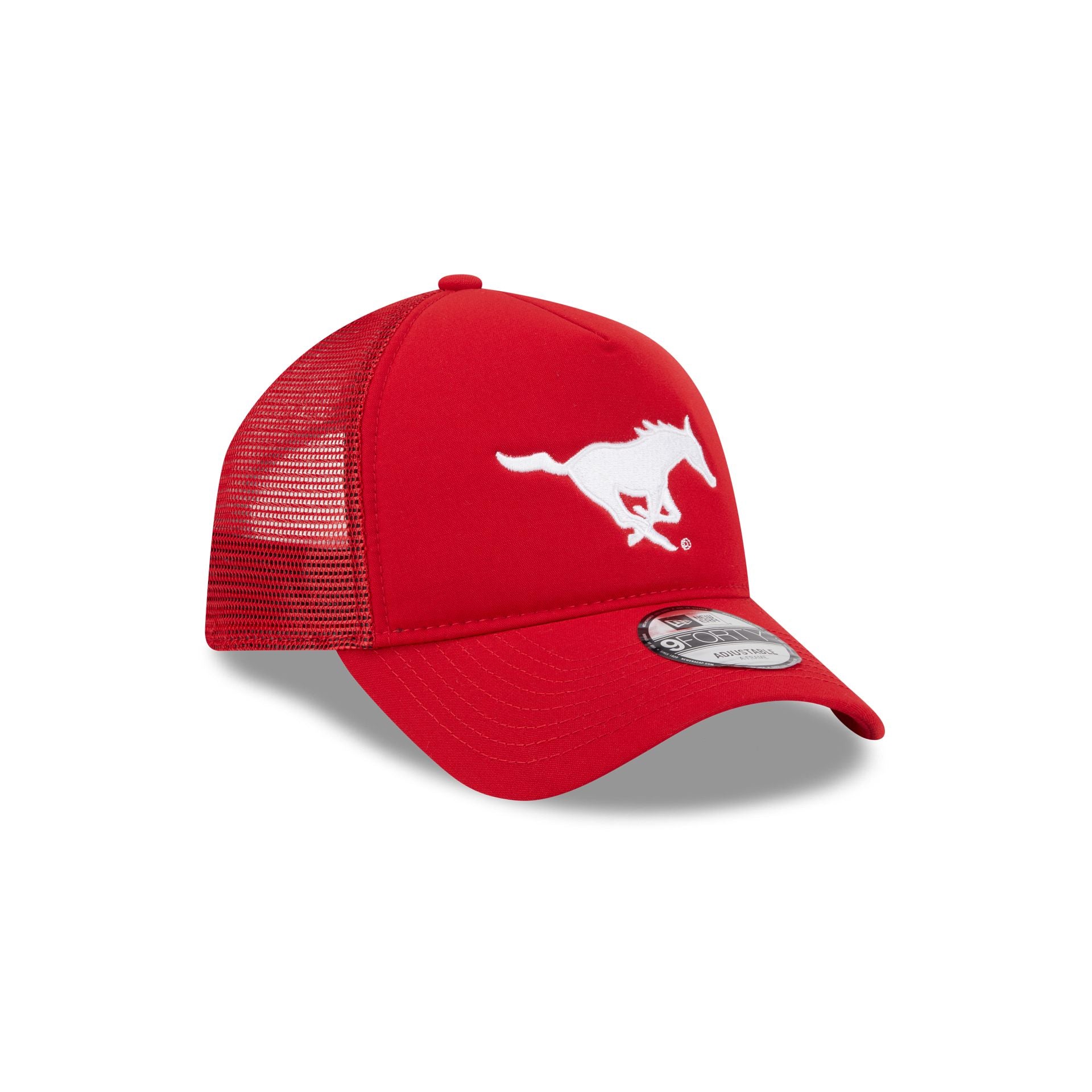 Southern Methodist Mustangs Go-To 9FORTY A-Frame Trucker Hat