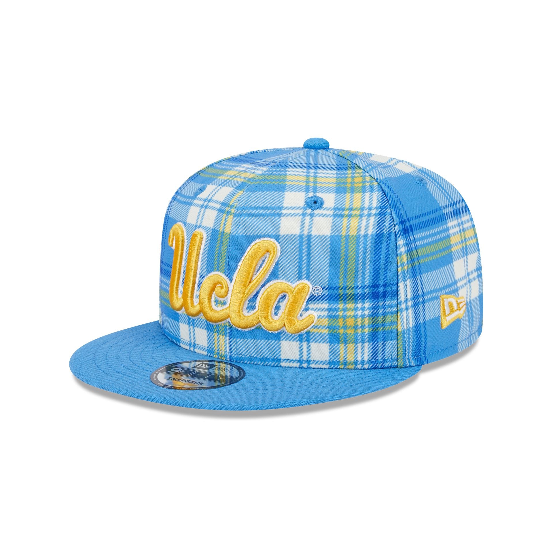 UCLA Bruins Plaid 9FIFTY Snapback Hat - Nextgenmallstore