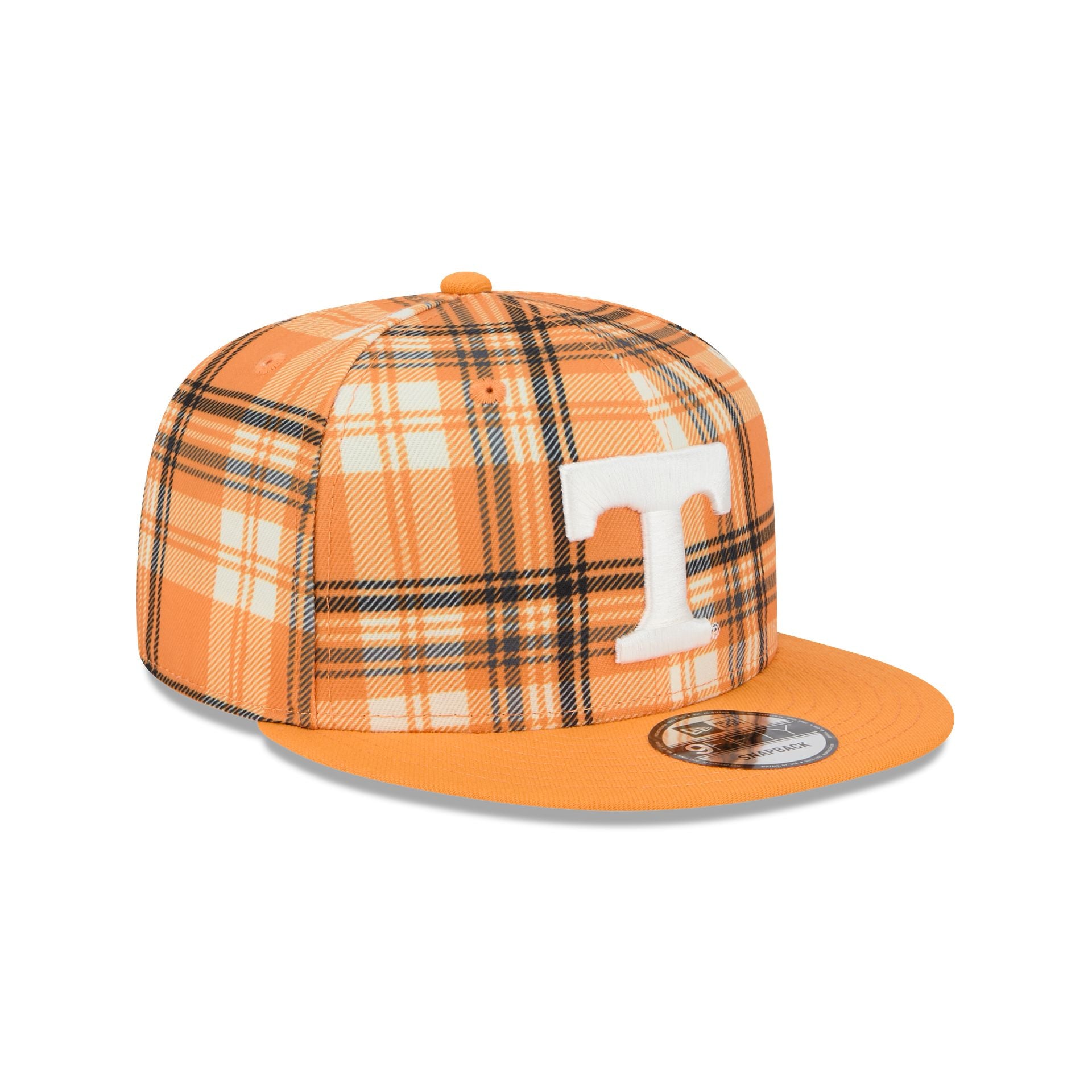 Tennessee Volunteers Plaid 9FIFTY Snapback Hat