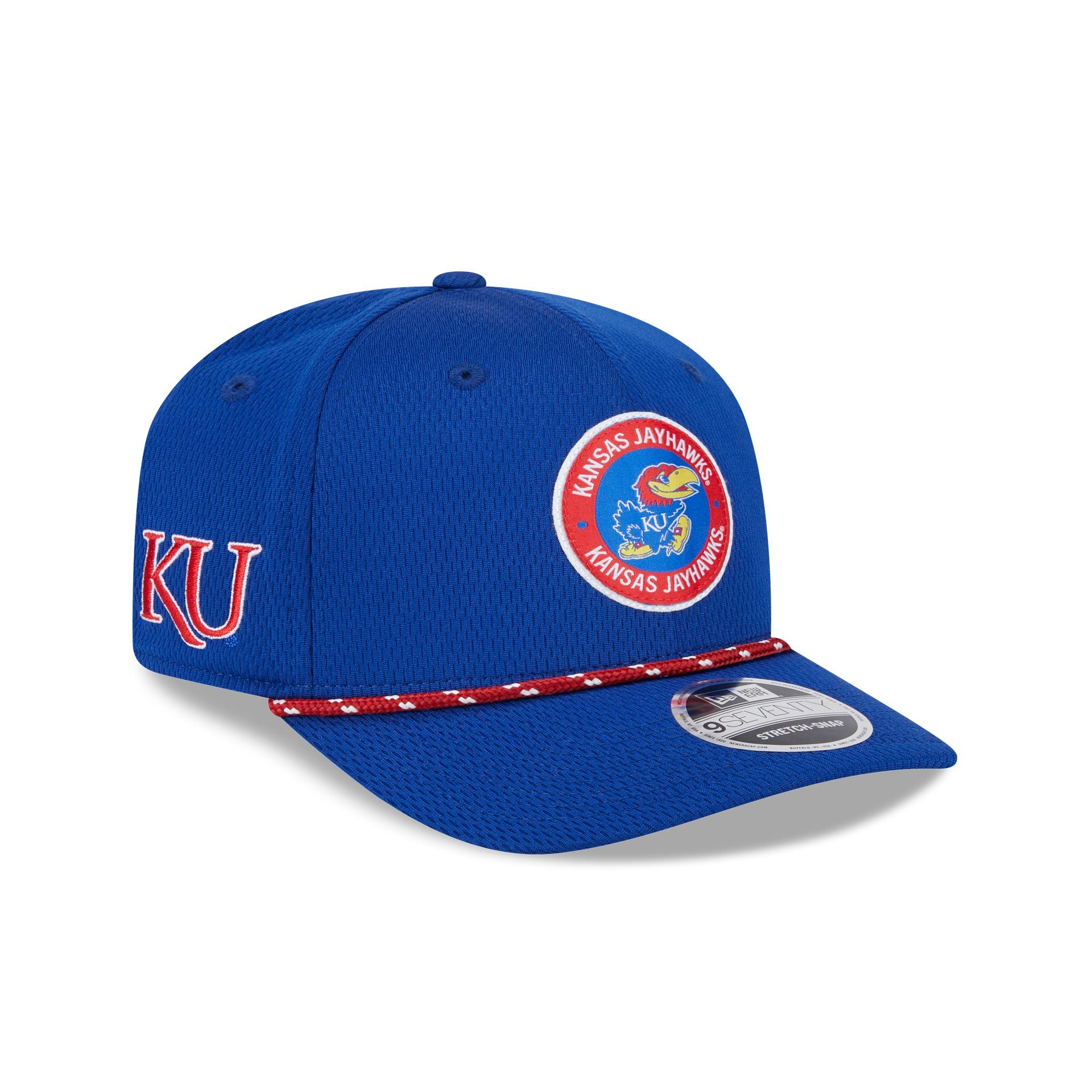 Kansas Jayhawks 9SEVENTY Stretch-Snap Hat