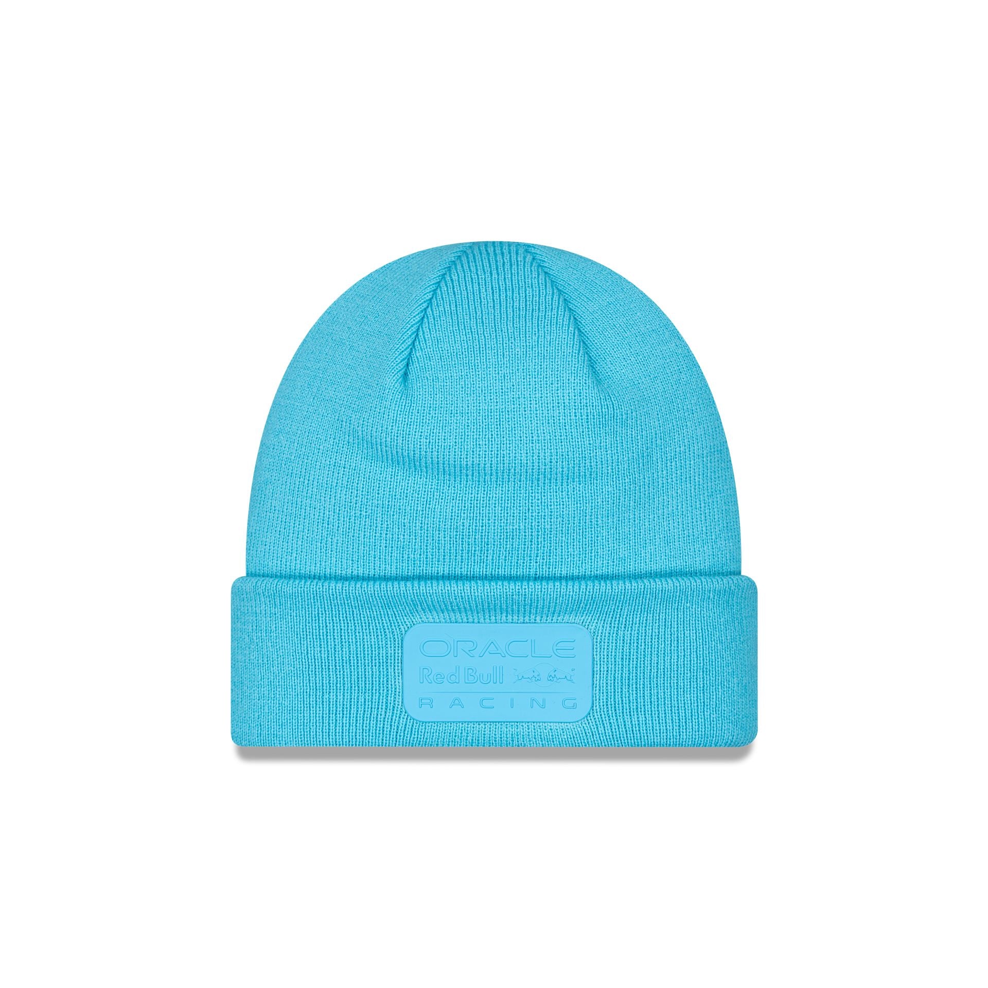 Oracle Red Bull Racing Neon Blue Cuff Knit Hat - Nextgenmallstore