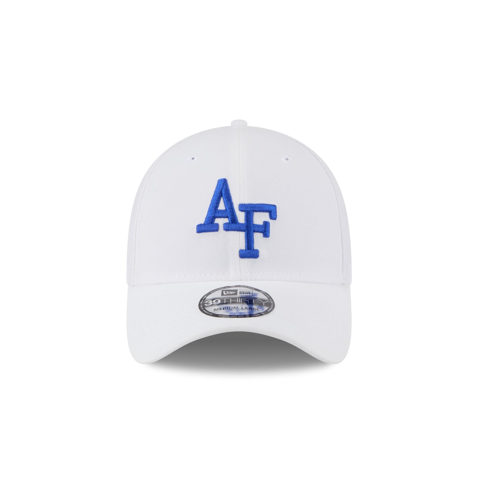 Air Force Falcons Optic White 39THIRTY Stretch Fit Hat