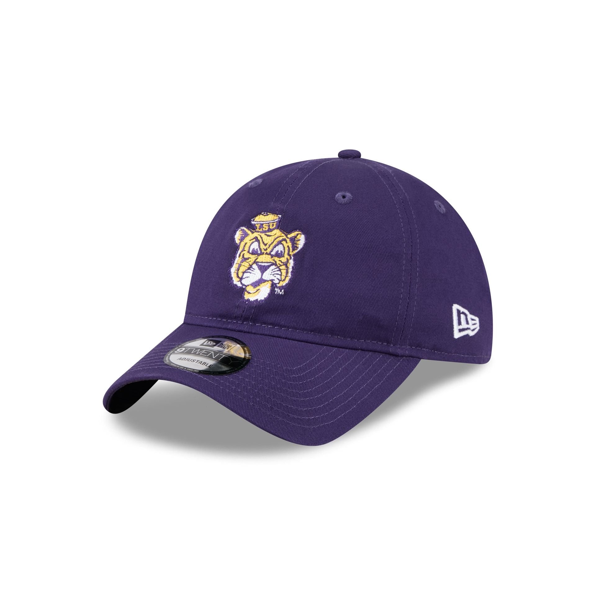 LSU Tigers Go-To College Vault 9TWENTY Adjustable Hat - Nextgenmallstore