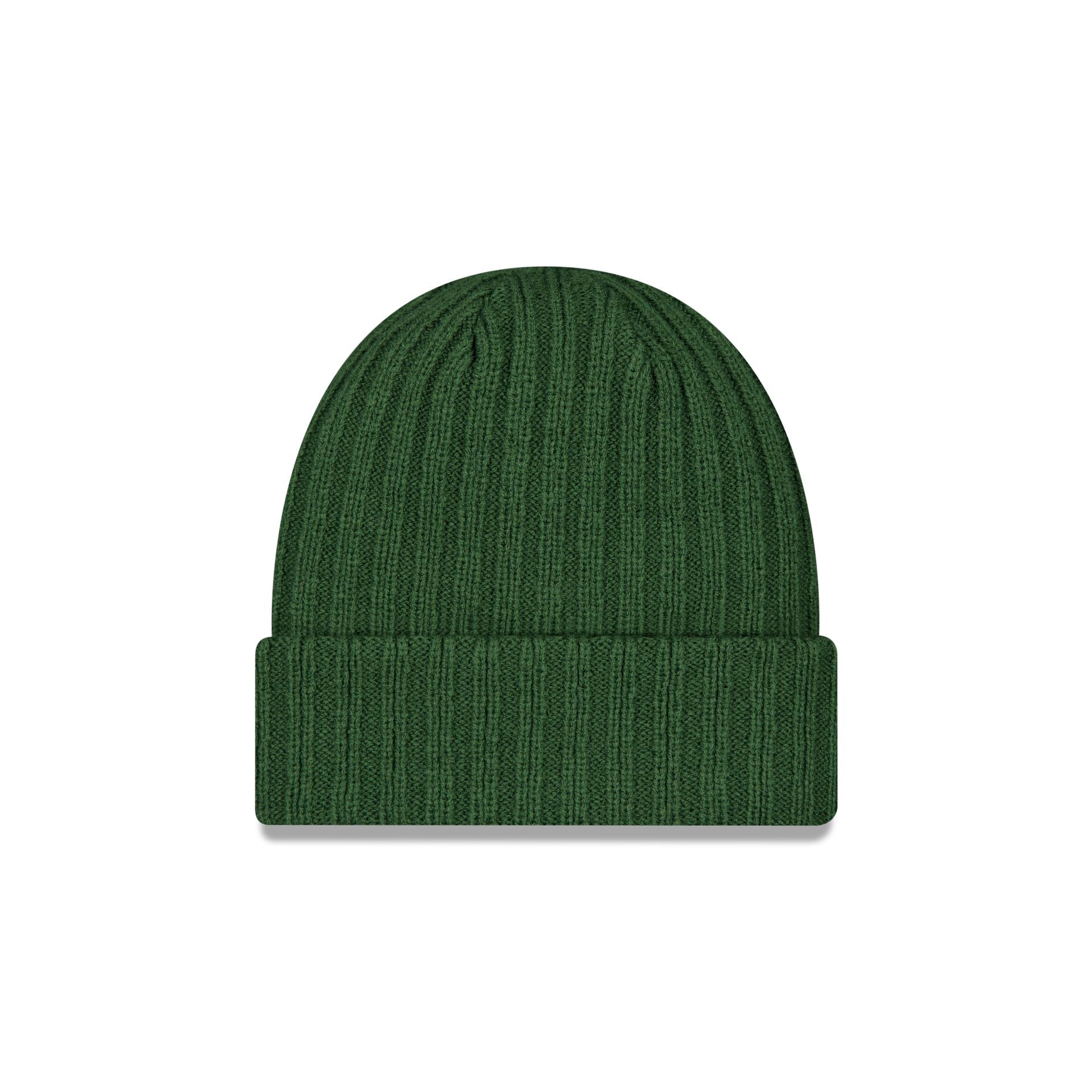 Alpha Industries x New Era Green Cuff Knit Hat