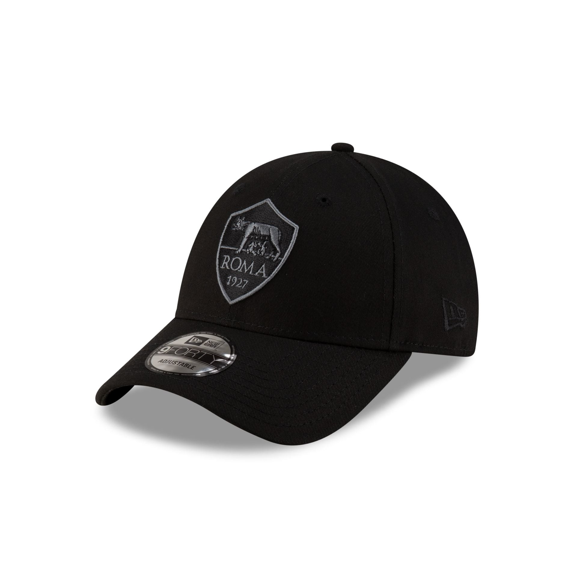 AS Roma Black 9FORTY Snapback Hat - Nextgenmallstore
