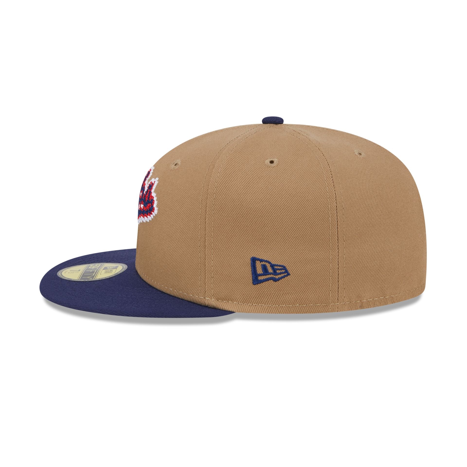 Chicago Cubs Classic 8-Bit Wordmark 59FIFTY Fitted Hat