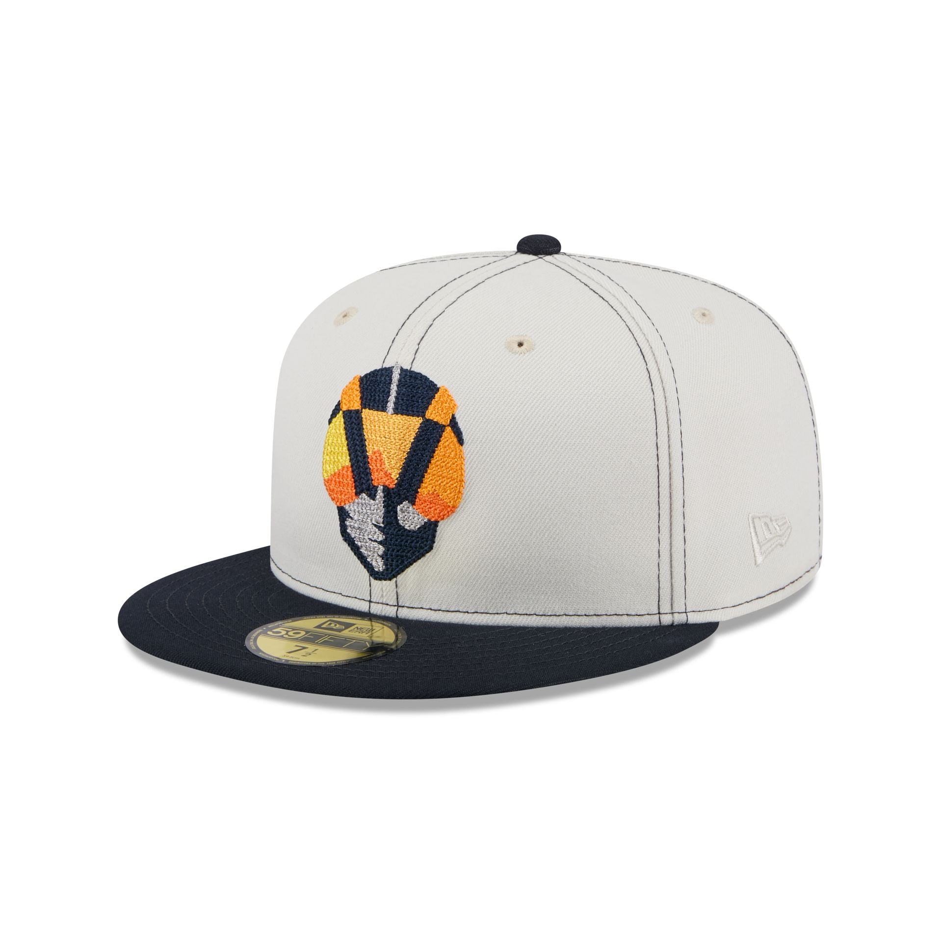 Las Vegas Aviators Sandy Linen 59FIFTY Fitted Hat - Nextgenmallstore