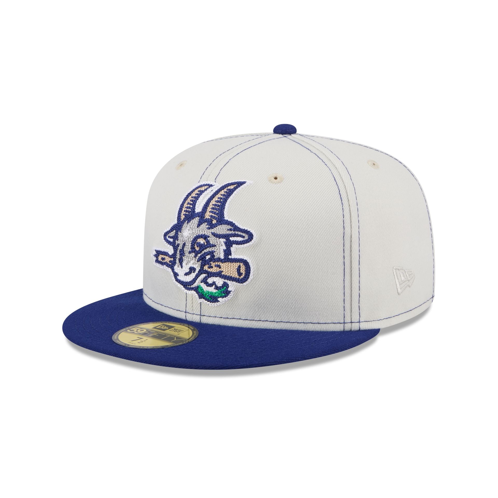 Hartford Yard Goats Sandy Linen 59FIFTY Fitted Hat - Nextgenmallstore