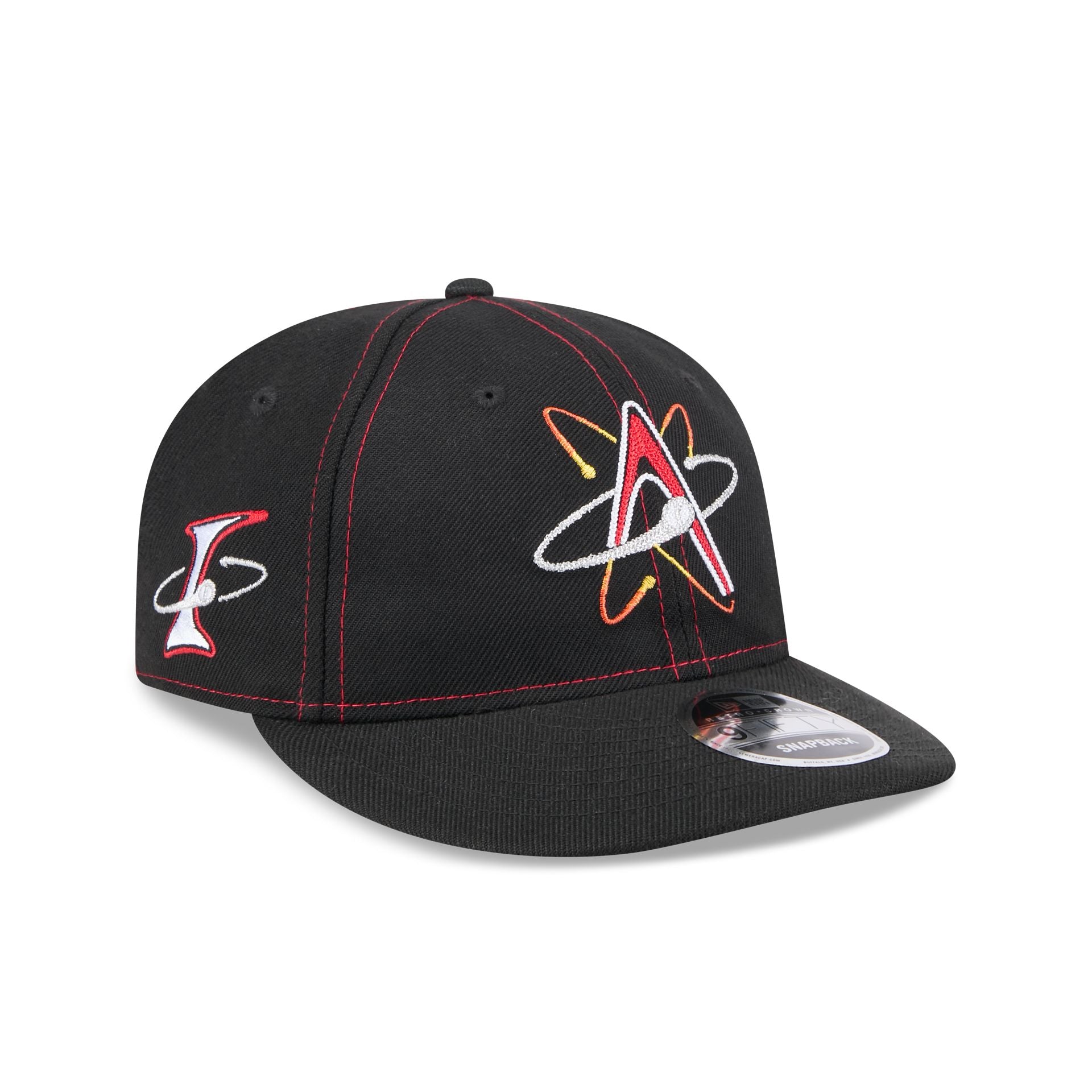 Albuquerque Isotopes Thunder Crown Retro Crown 9FIFTY Snapback Hat - Nextgenmallstore