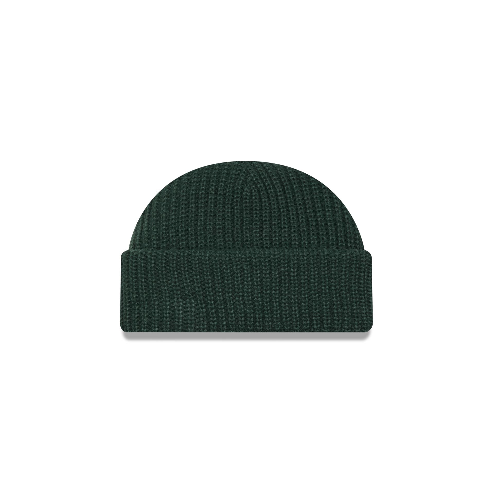 New Era Cap Green Ribbed Skully Knit Beanie - Nextgenmallstore