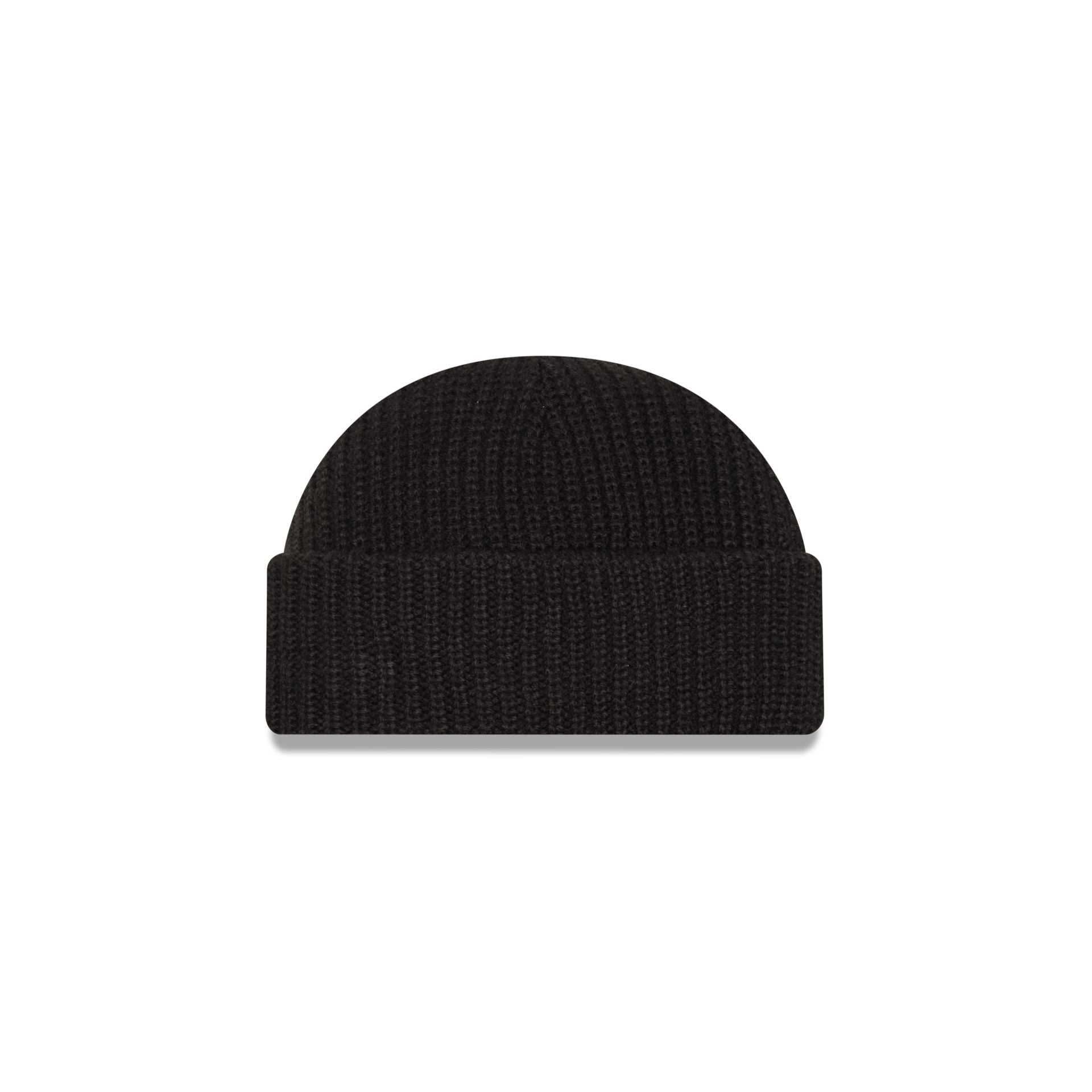 Nextgenmallstore Black Ribbed Skully Knit Beanie