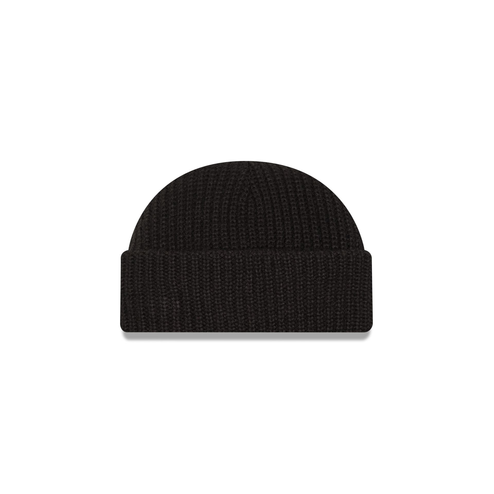 Nextgenmallstore Black Ribbed Skully Knit Beanie