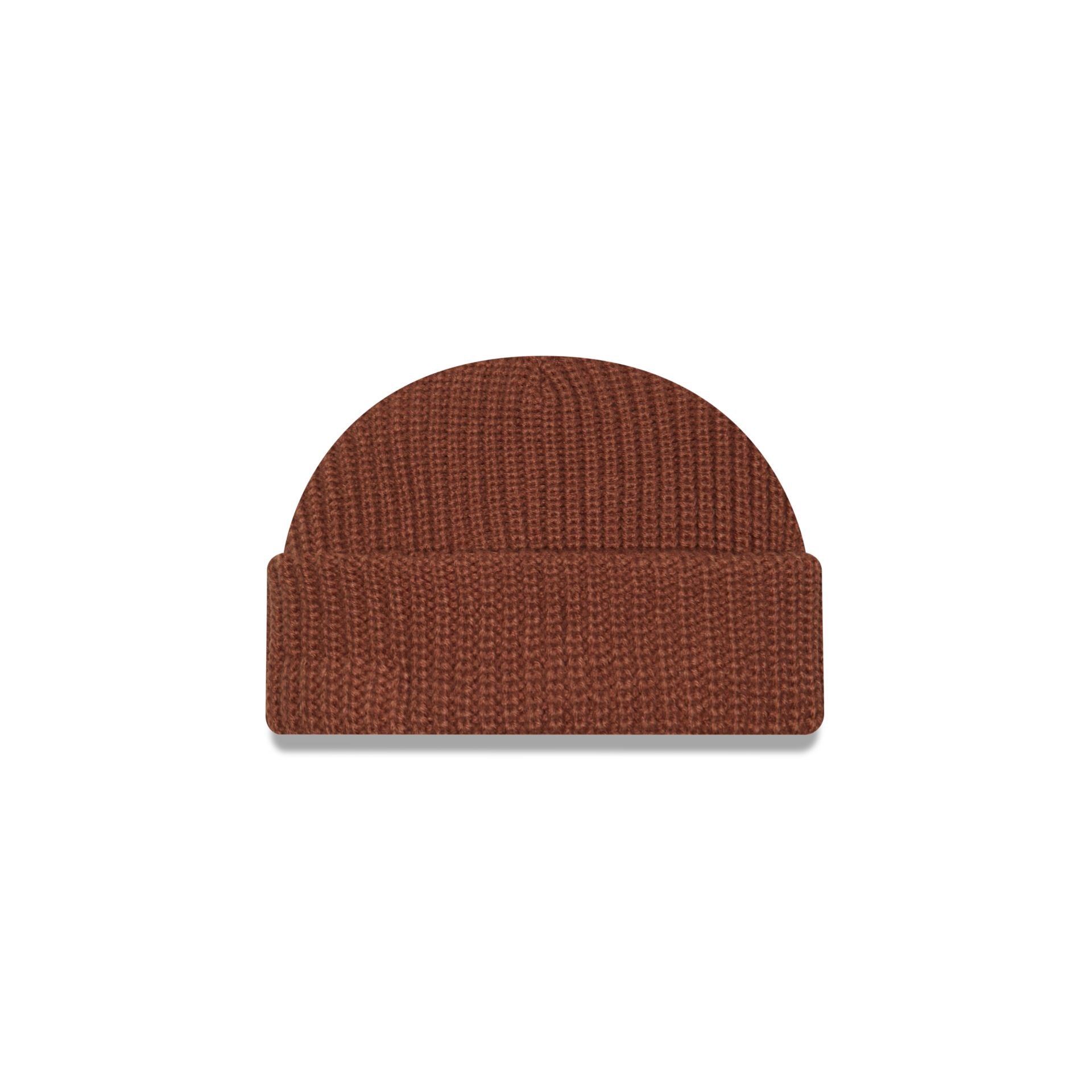 Nextgenmallstore Brown Ribbed Skully Knit Beanie