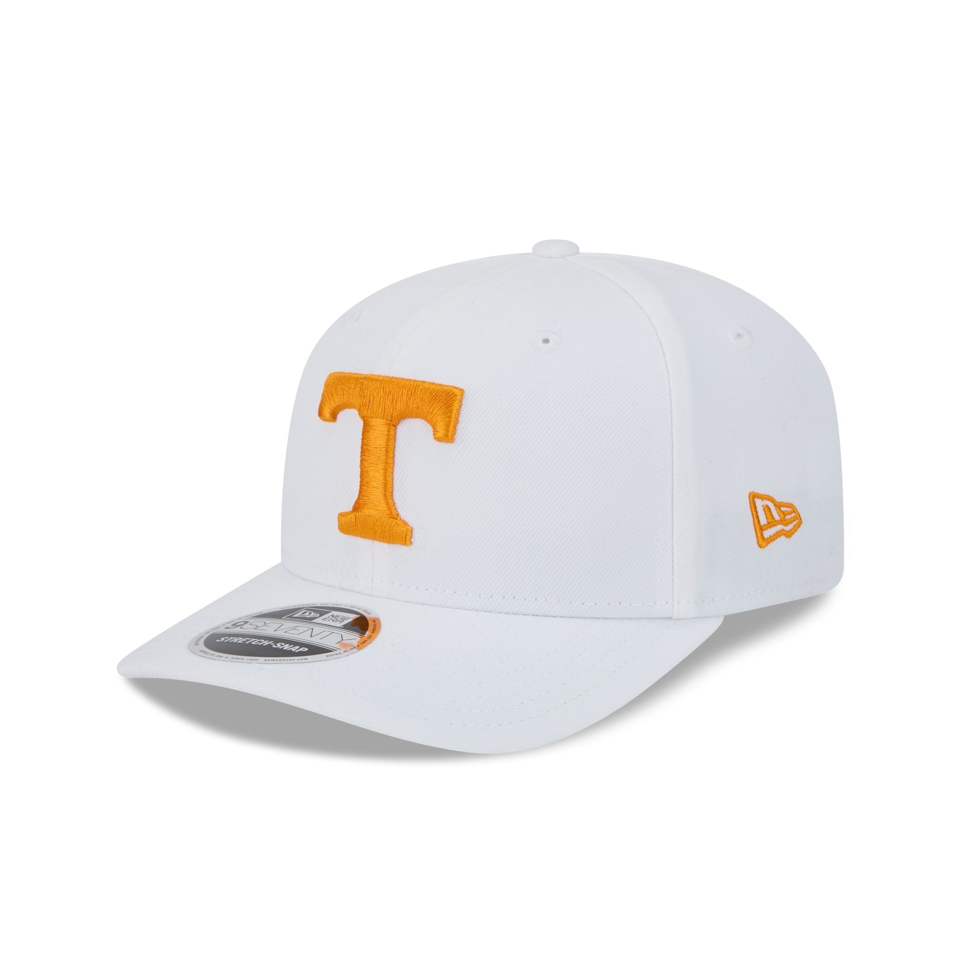Tennessee Volunteers Basic White 9SEVENTY Stretch-Snap Hat - Nextgenmallstore