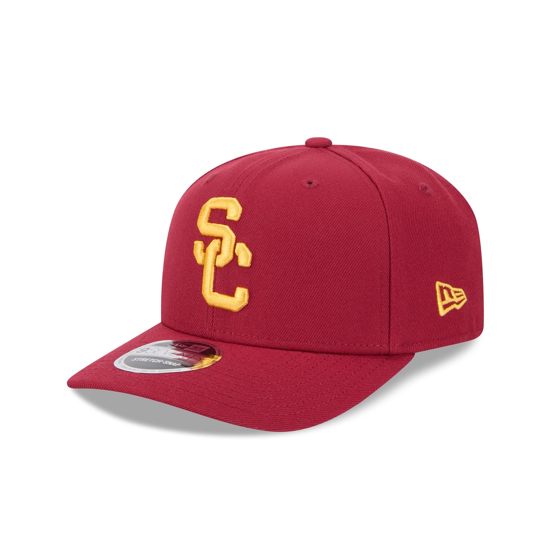 USC Trojans Basic 9SEVENTY Stretch-Snap Hat - Nextgenmallstore