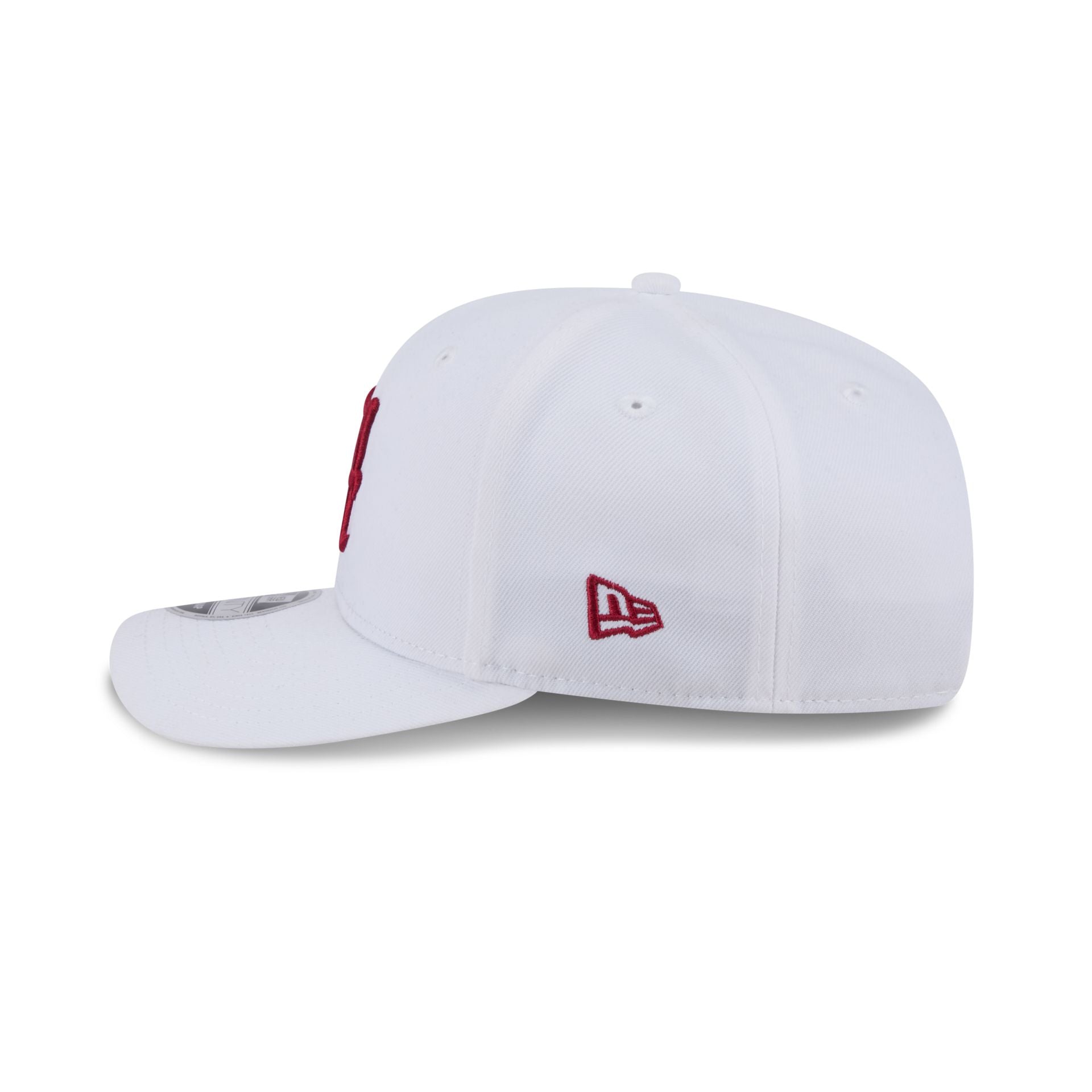 Alabama Crimson Tide Basic White 9SEVENTY Stretch-Snap Hat