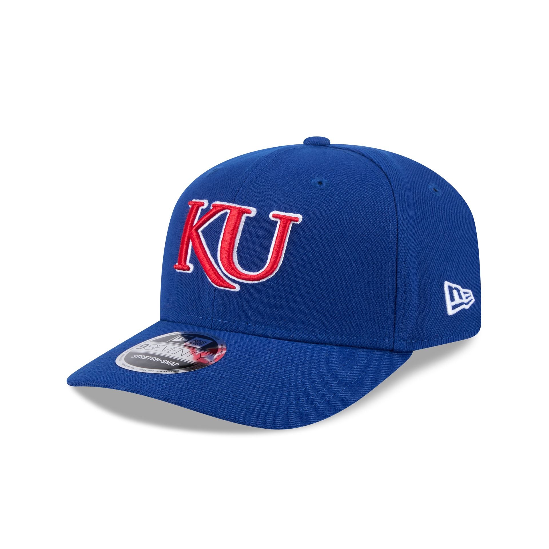 Kansas Jayhawks Basic 9SEVENTY Stretch-Snap Hat