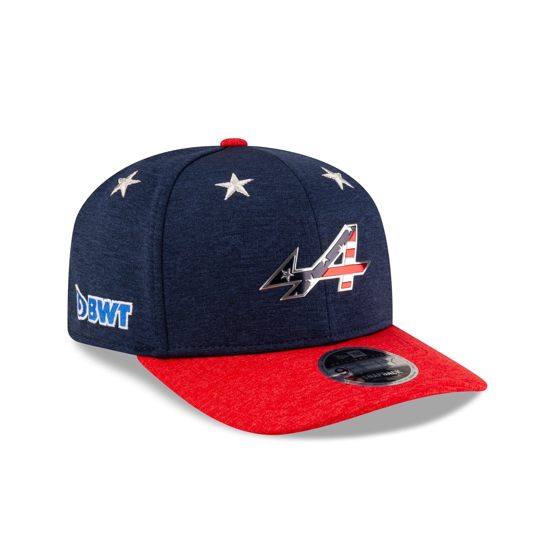 BWT Alpine F1 Team 2024 Vegas Race Special 9FIFTY Pre-Curve Snapback Hat - Nextgenmallstore