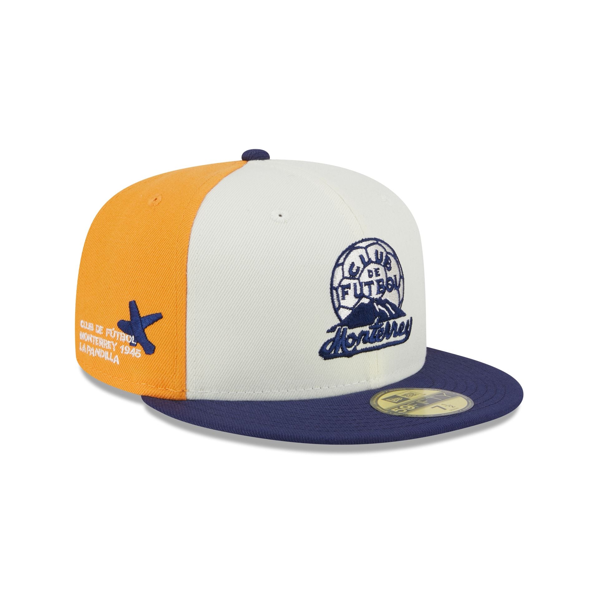 Rayados Retro Logo 59FIFTY Fitted Hat - Nextgenmallstore