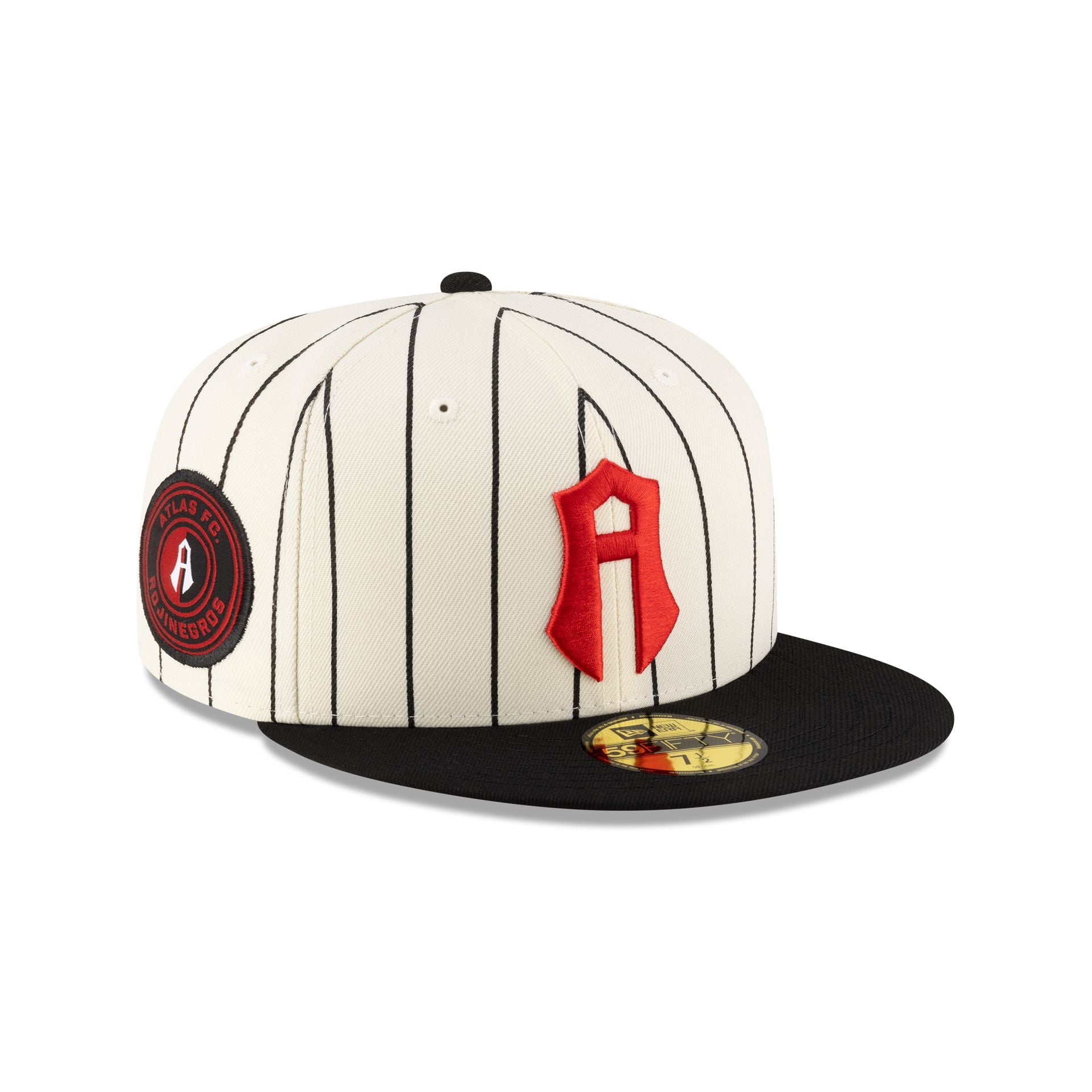 Atlas FC Retro Pinstripe 59FIFTY Fitted Hat - Nextgenmallstore