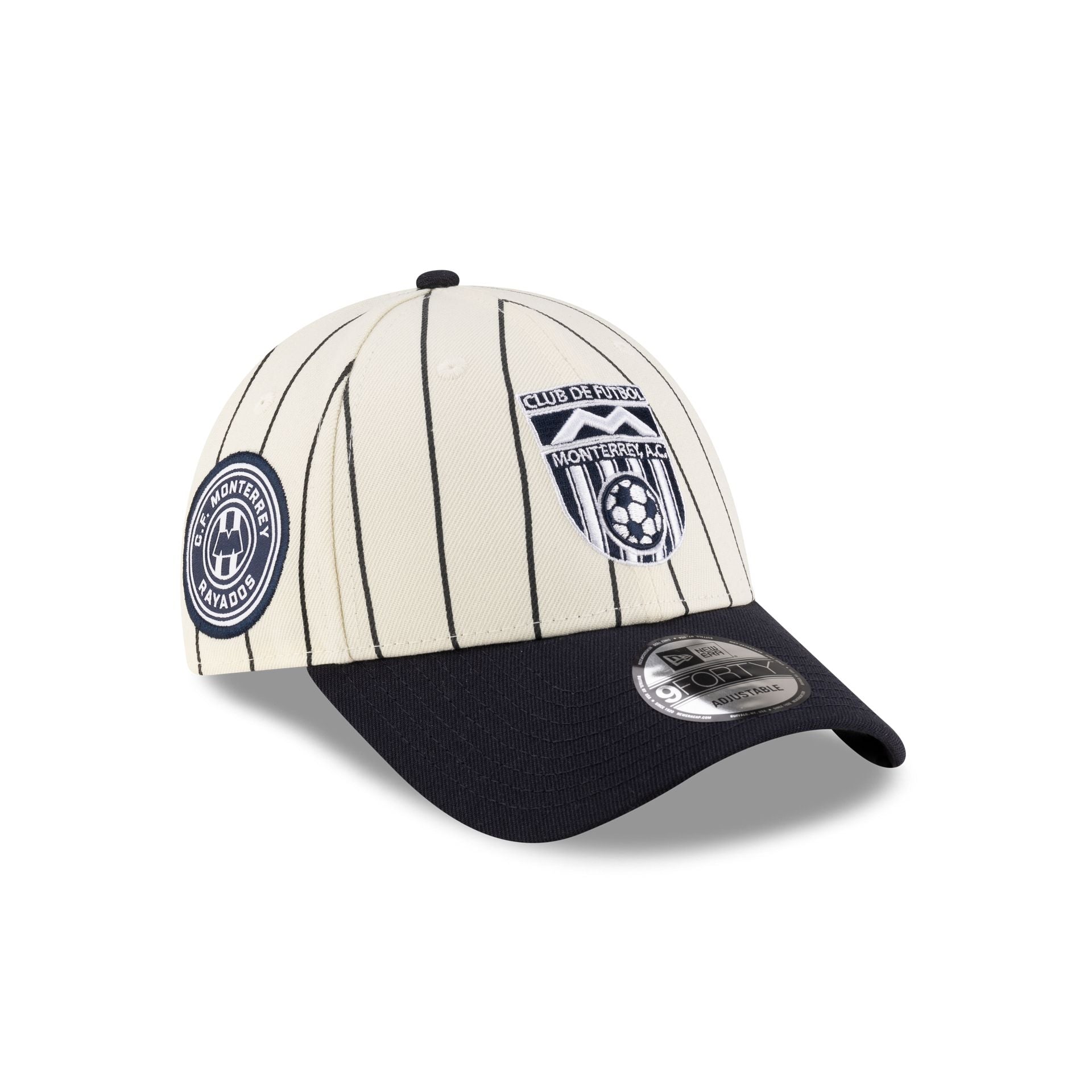 Rayados Retro Pinstripe 9FORTY Snapback Hat - Nextgenmallstore