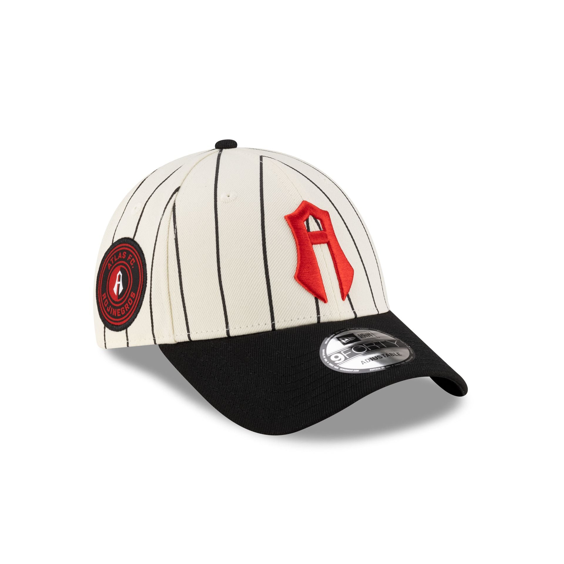 Atlas FC Retro Pinstripe 9FORTY Snapback Hat - Nextgenmallstore