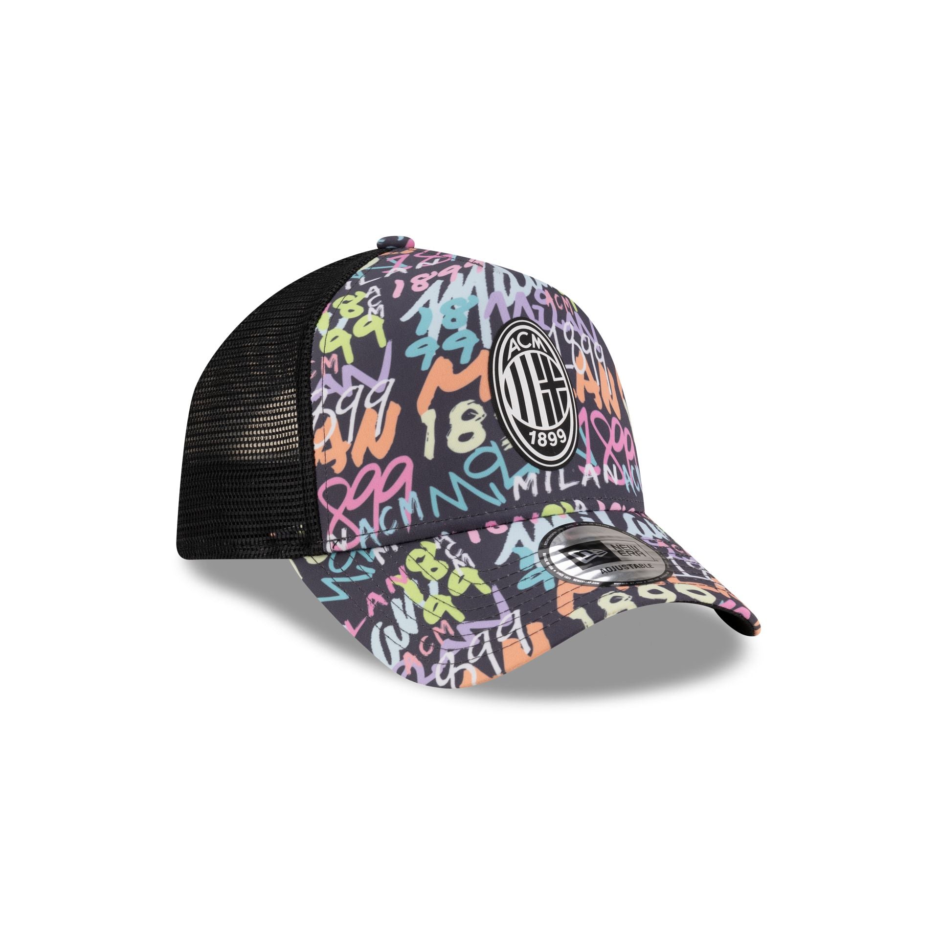 AC Milan Graffiti 9FORTY A-Frame Trucker Hat