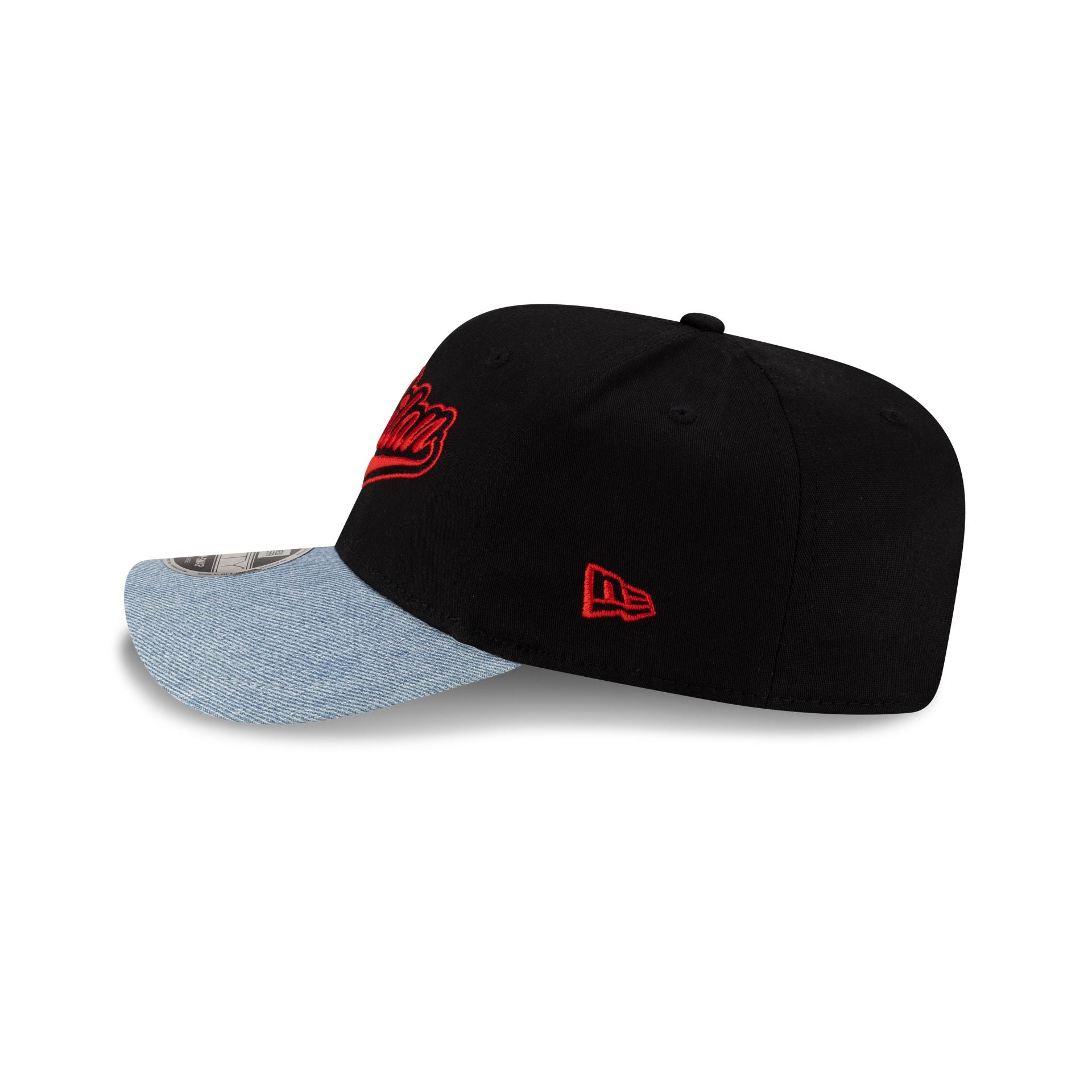 AC Milan Denim Visor 9FIFTY Stretch-Snap Hat