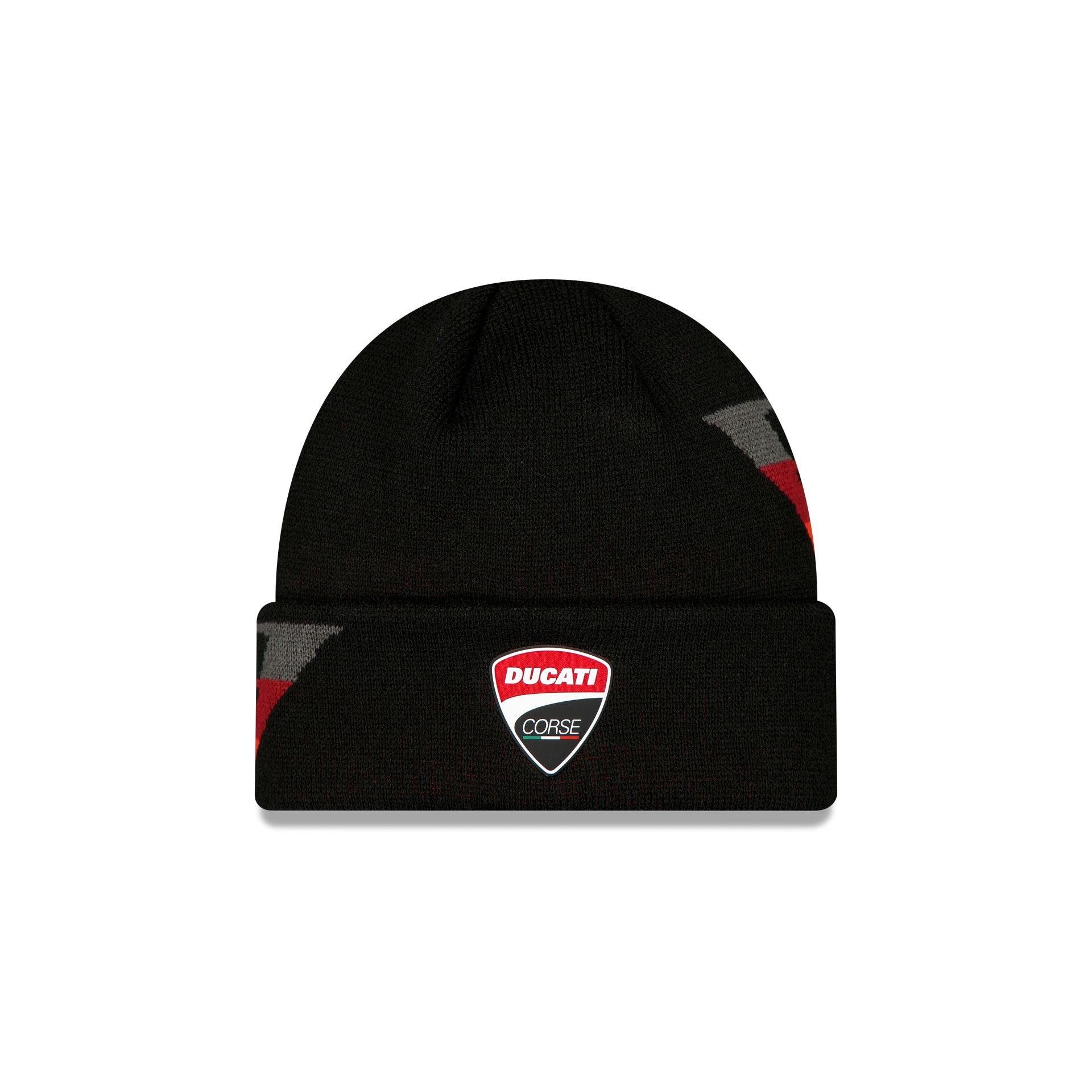 Ducati Lenovo Team MotoGP Gradient Side Knit Beanie Hat - Nextgenmallstore