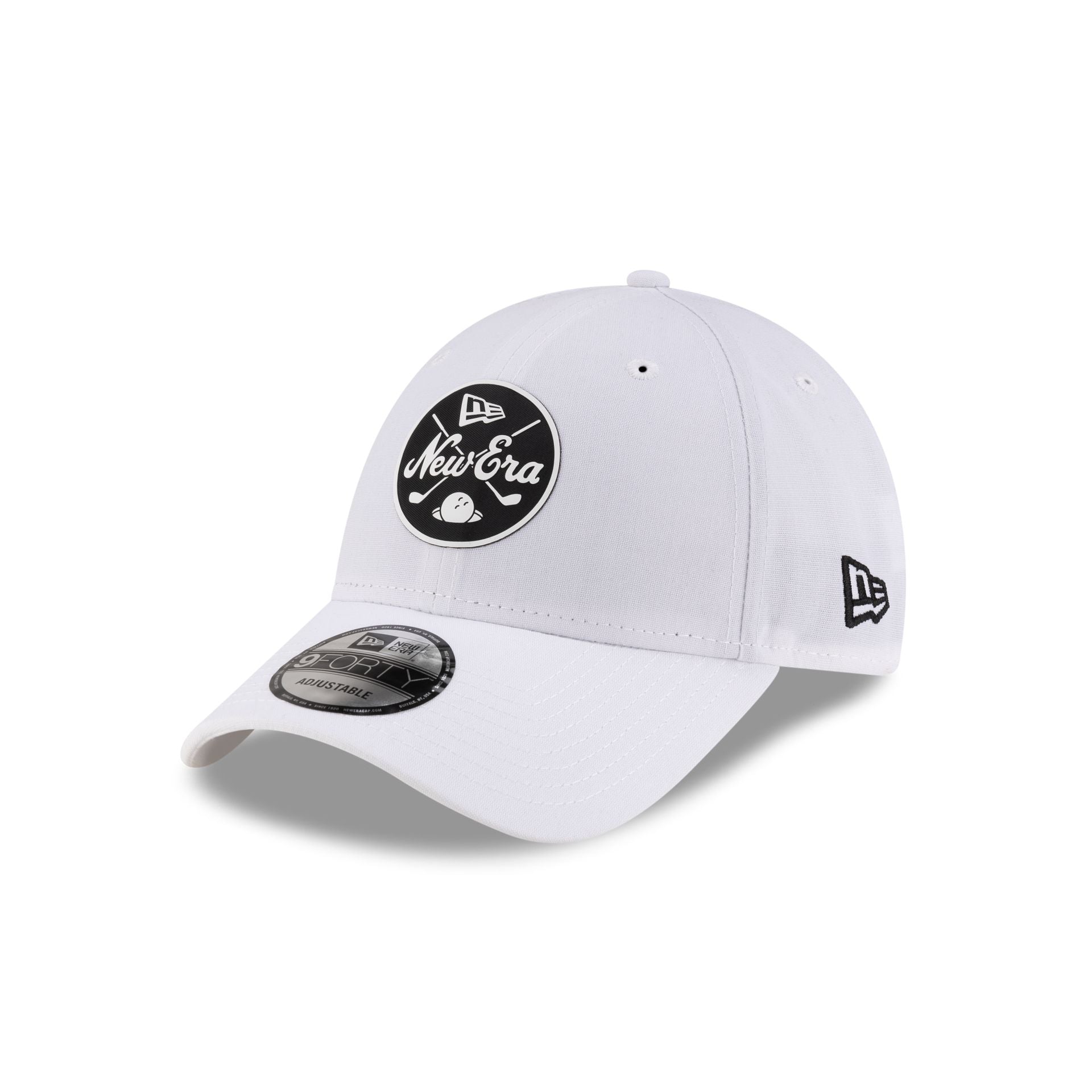 New Era Golf Repreve White 9FORTY Snapback Hat - Nextgenmallstore