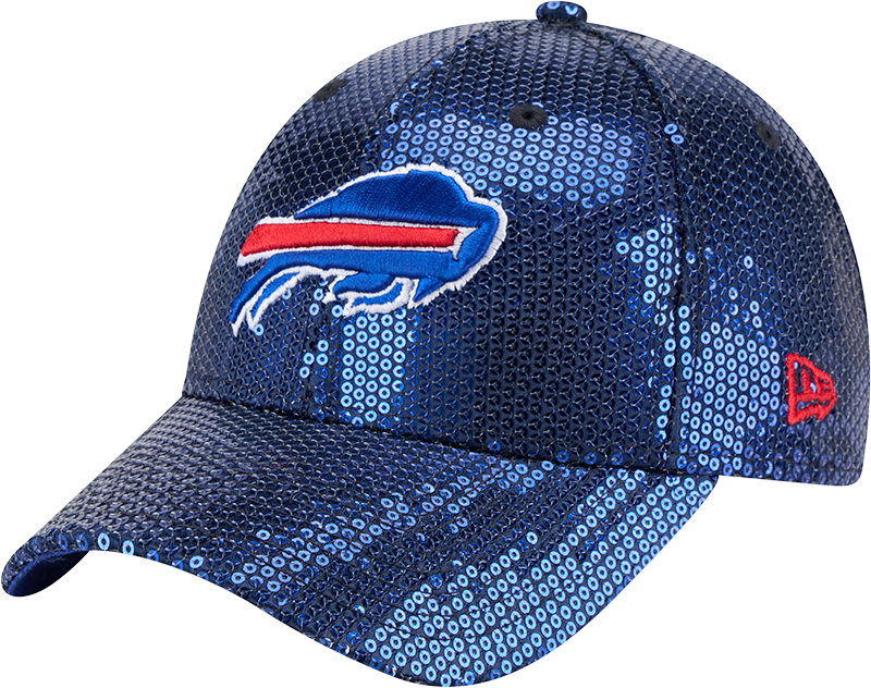 Buffalo Bills Sequin Women's 9FORTY Adjustable Hat