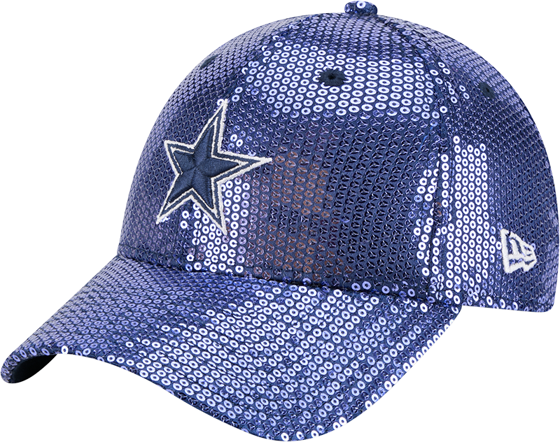 Dallas Cowboys Sequin Women's 9FORTY Adjustable Hat