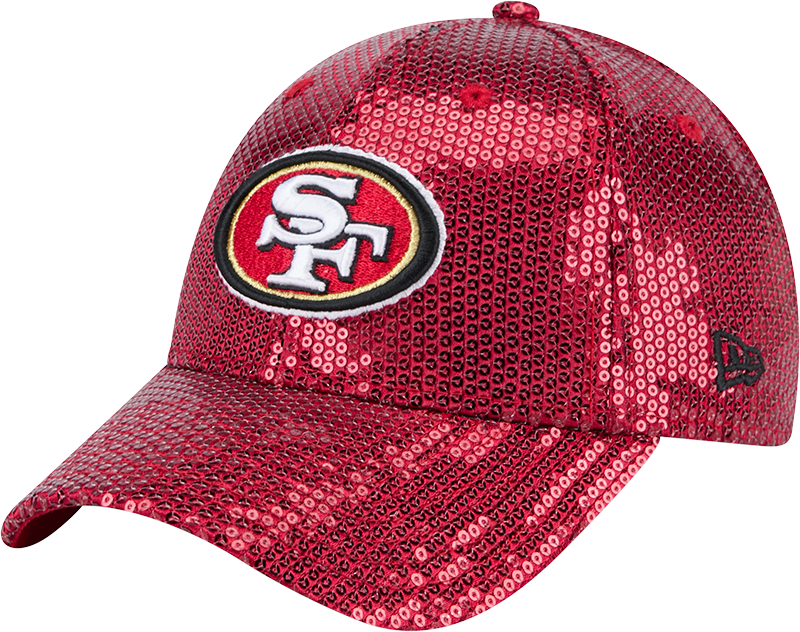 San Francisco 49ers Sequin Women's 9FORTY Adjustable Hat