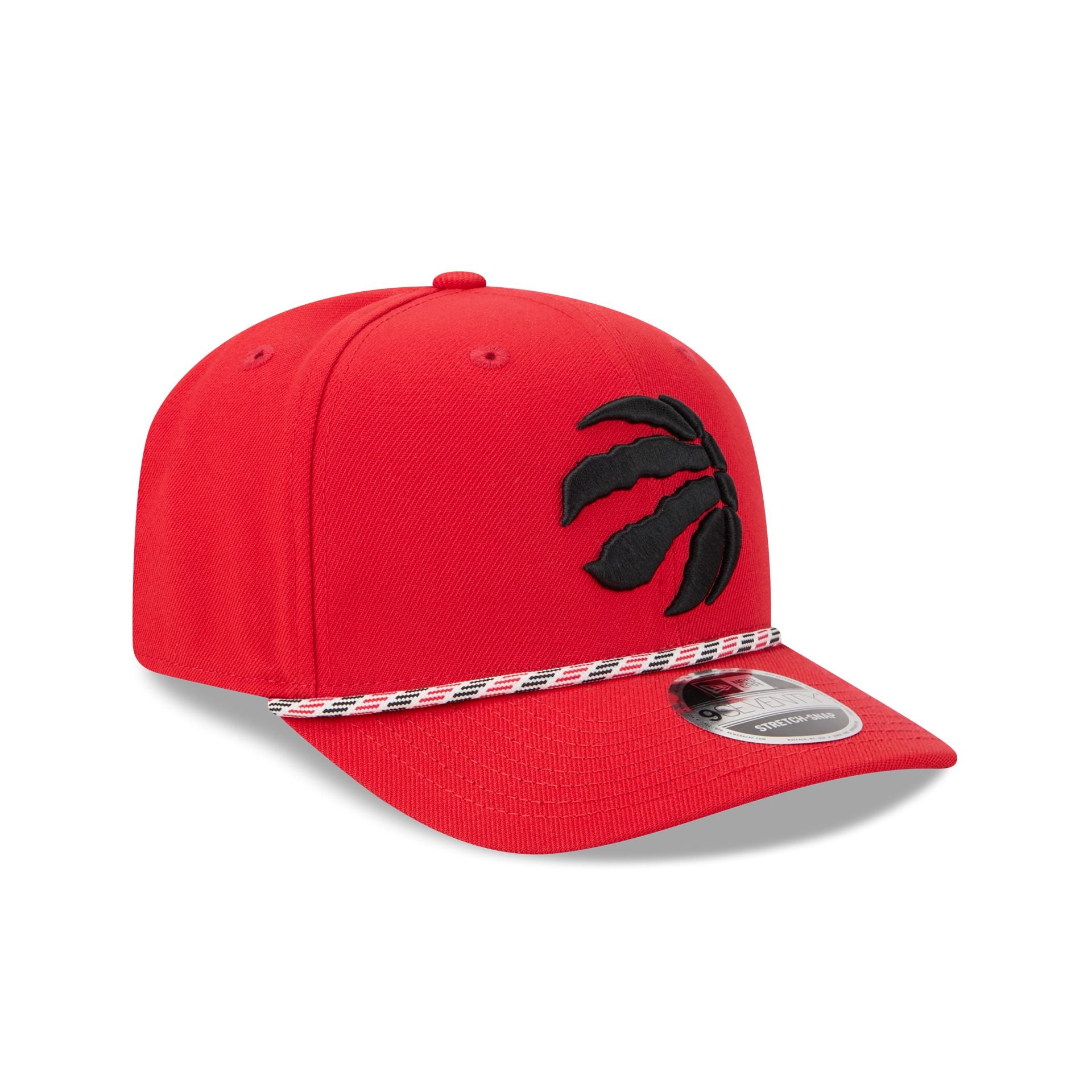 Toronto Raptors Multicolor Rope 9SEVENTY Stretch-Snap Hat