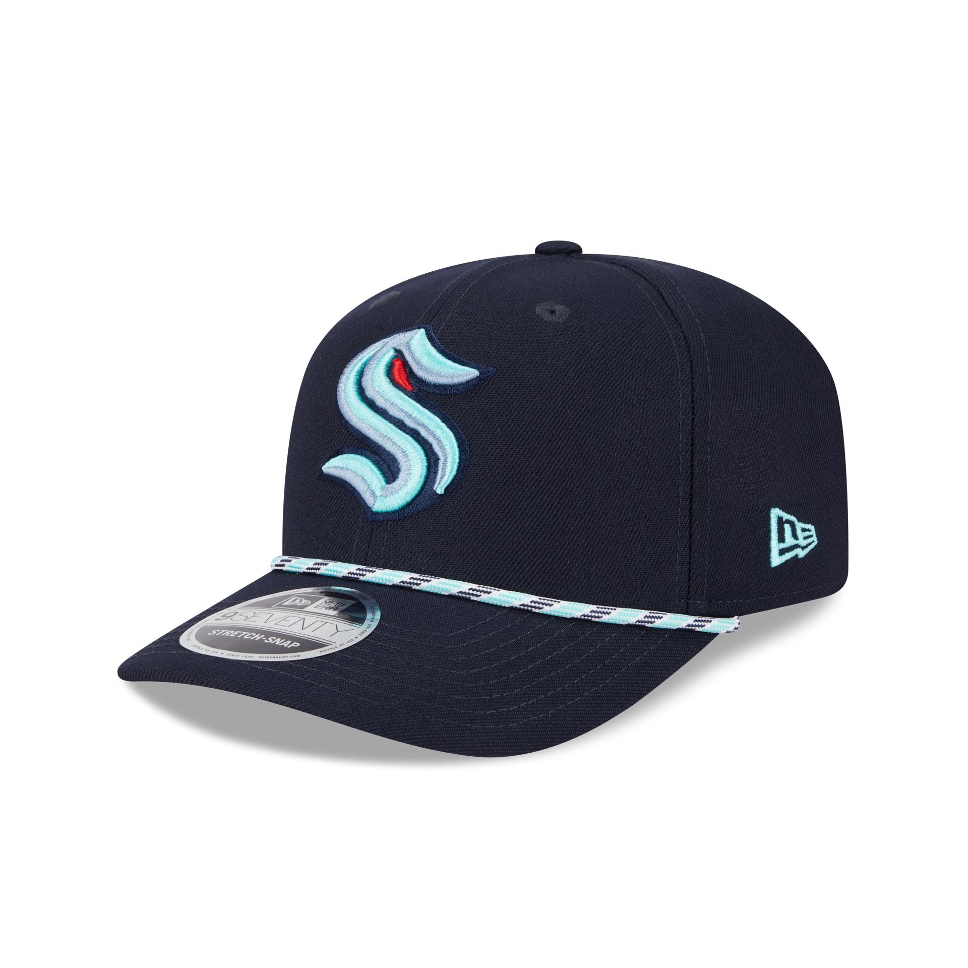 Seattle Kraken Multicolor Rope 9SEVENTY Stretch-Snap Hat - Nextgenmallstore