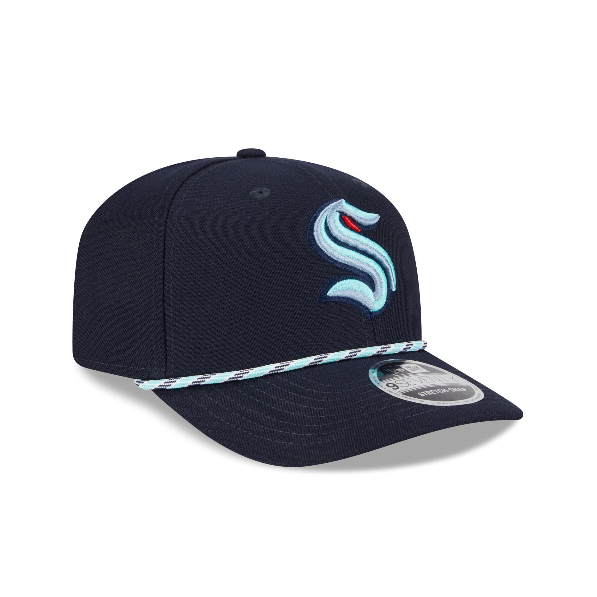 Seattle Kraken Multicolor Rope 9SEVENTY Stretch-Snap Hat