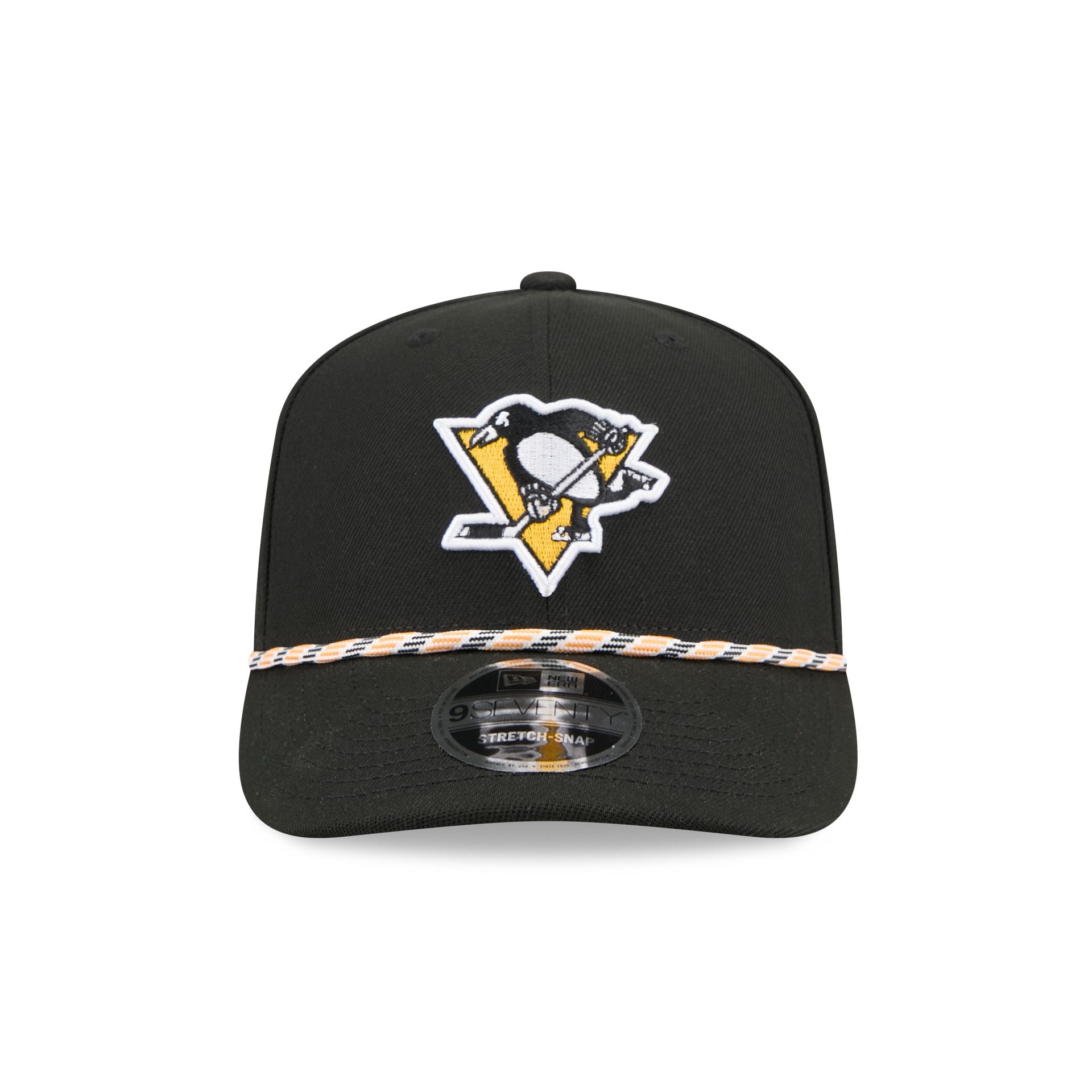 Pittsburgh Penguins Multicolor Rope 9SEVENTY Stretch-Snap Hat