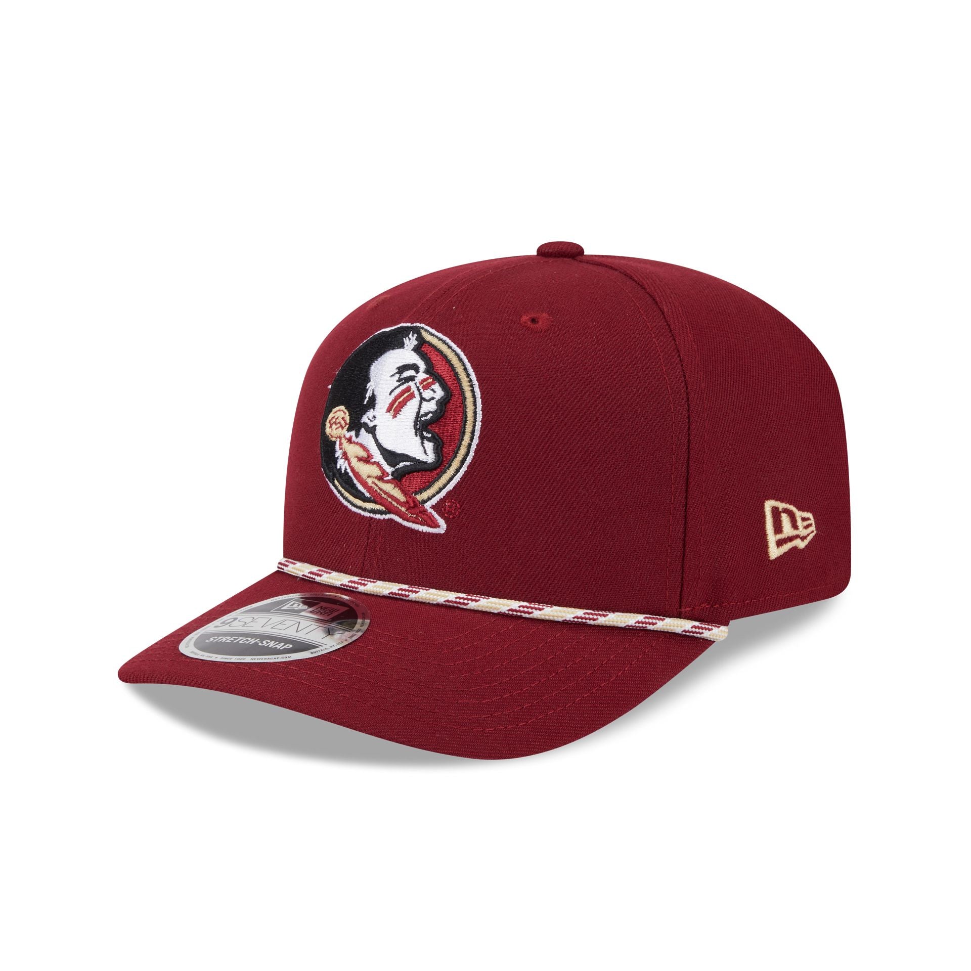 Florida State Seminoles Multicolor Rope 9SEVENTY Stretch-Snap Hat - Nextgenmallstore