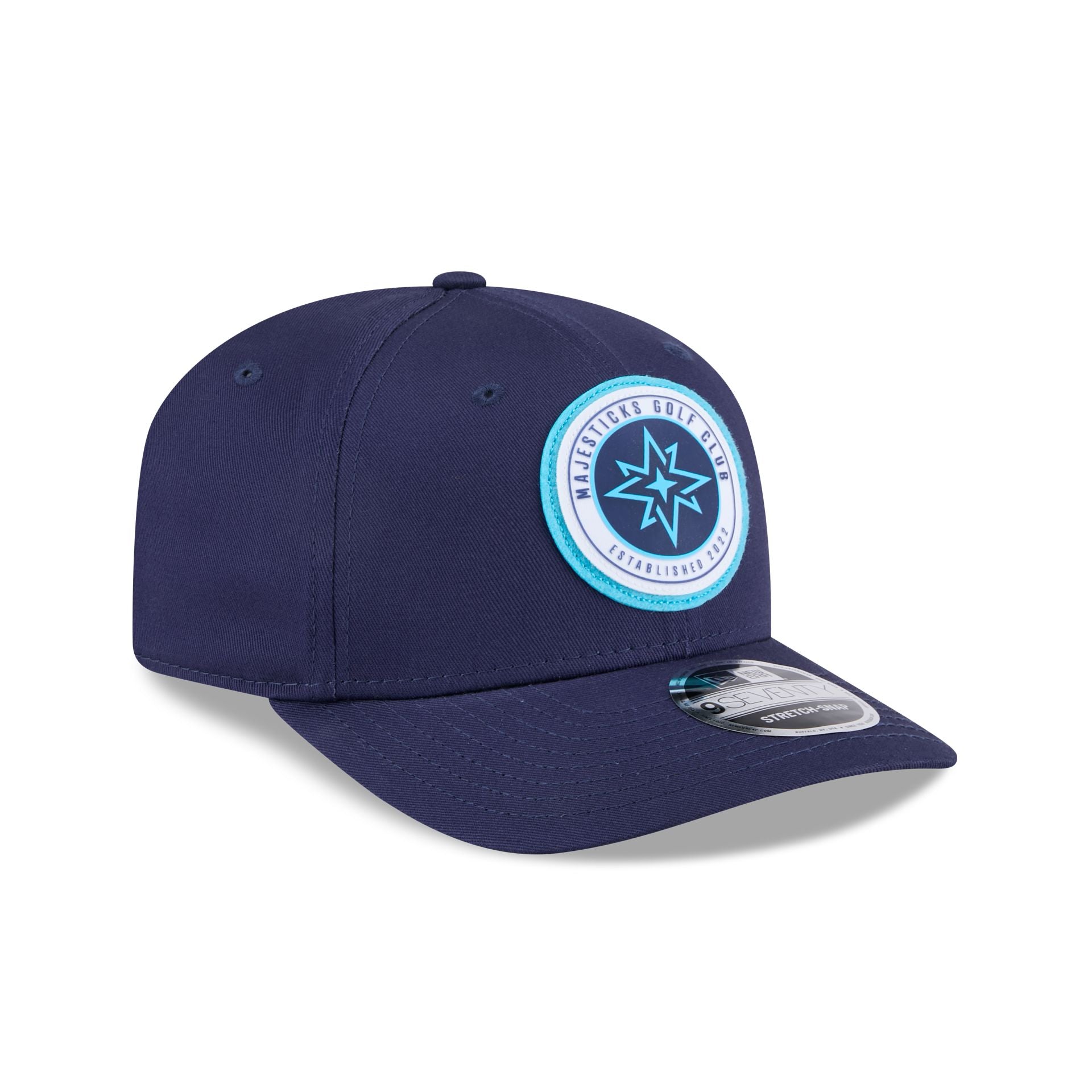 Majesticks GC Circle Patch 9SEVENTY Stretch-Snap Hat