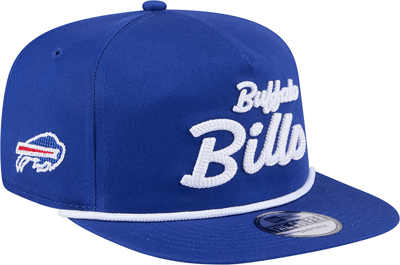 Buffalo Bills Team Text Golfer Hat