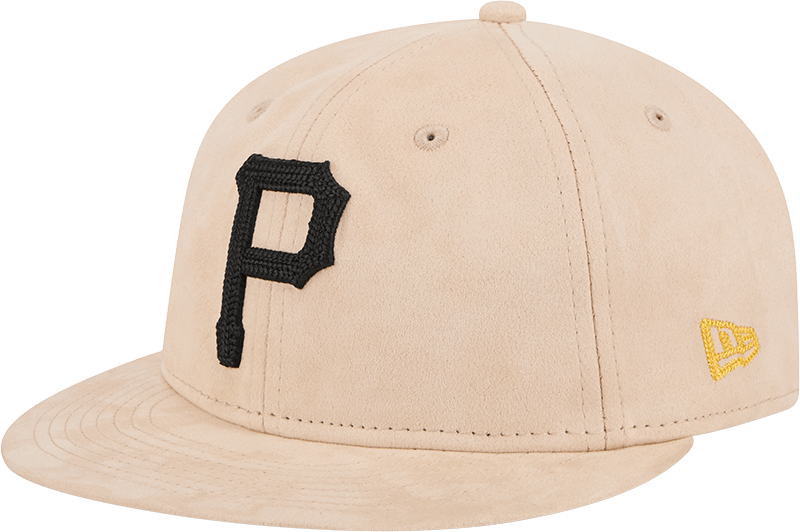 Pittsburgh Pirates Stone Suede Retro Crown 9FIFTY Snapback Hat