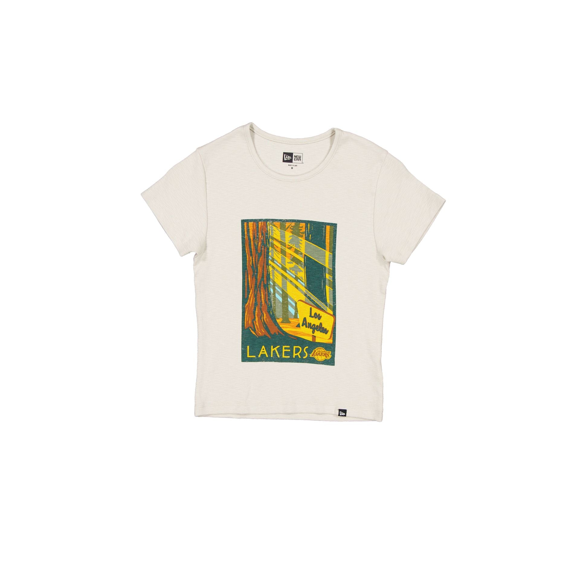 Los Angeles Lakers 2025 All-Star Game Victory Grove Women's Stone T-Shirt