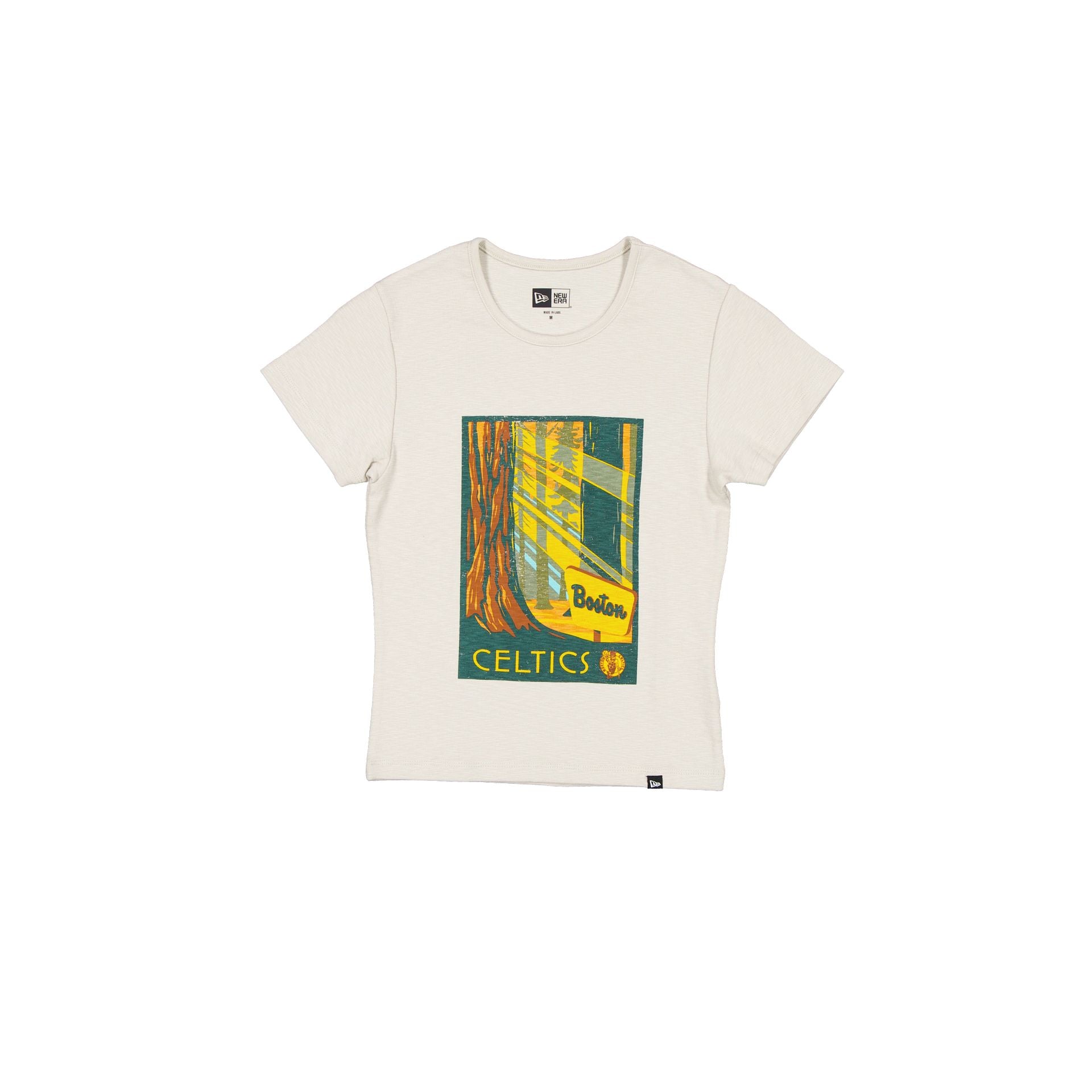 Boston Celtics 2025 All-Star Game Victory Grove Women's Stone T-Shirt - Nextgenmallstore