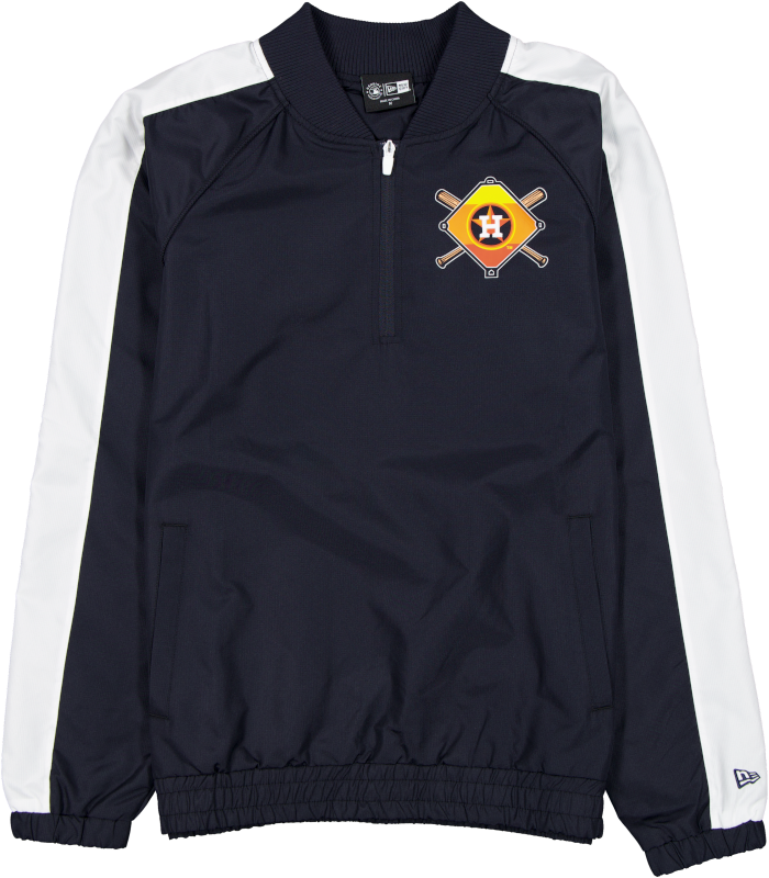 Houston Astros 2025 Batting Practice Windbreaker