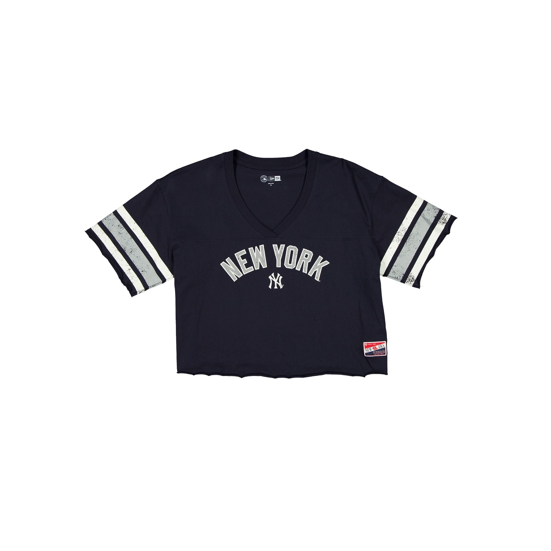 New York Yankees Throwback Cropped Women's T-Shirt