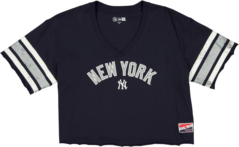 New York Yankees Throwback Cropped Women's T-Shirt