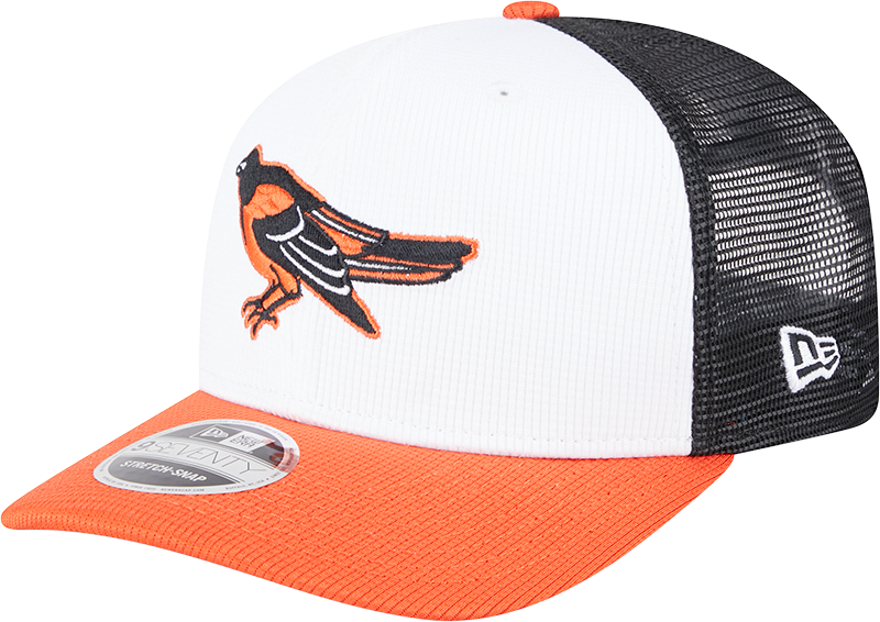 Baltimore Orioles 2025 Batting Practice 9SEVENTY Trucker Hat