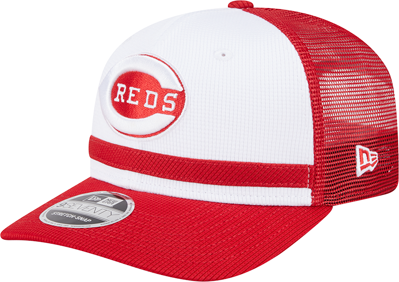 Cincinnati Reds 2025 Batting Practice 9SEVENTY Trucker Hat