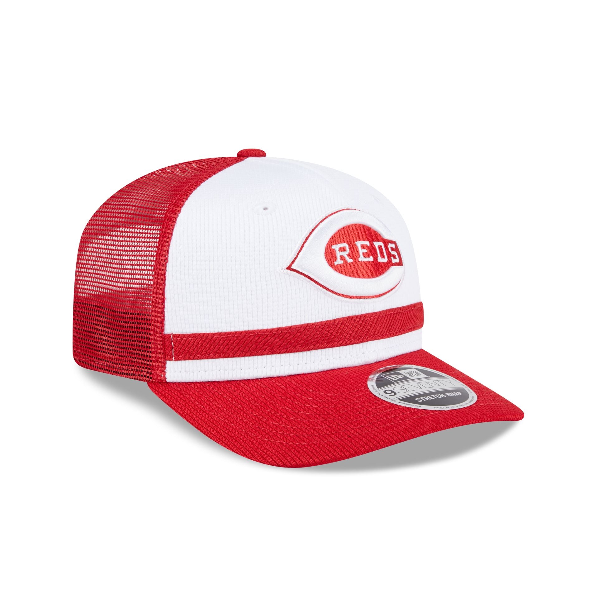 Cincinnati Reds 2025 Batting Practice 9SEVENTY Trucker Hat